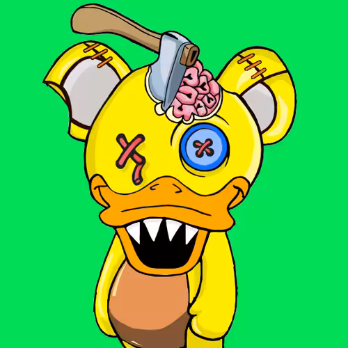 Supporter Emblems: OG Horror Duck Bear 