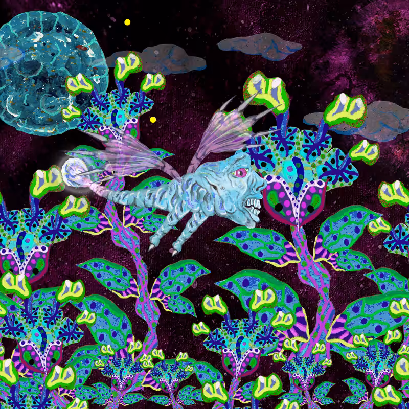 Fireflies and Flower Gardens #55