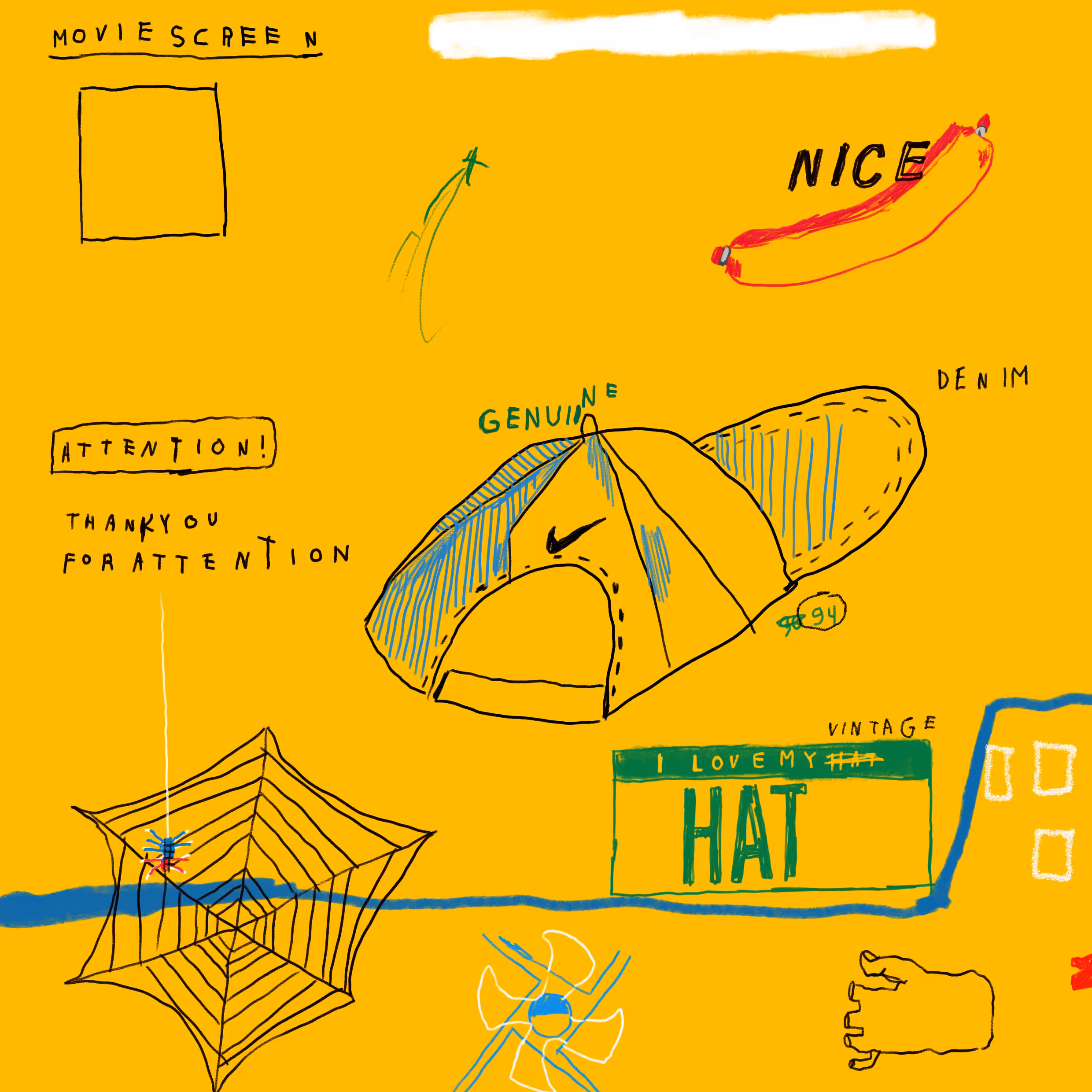 I LOVE MY VINTAGE HAT