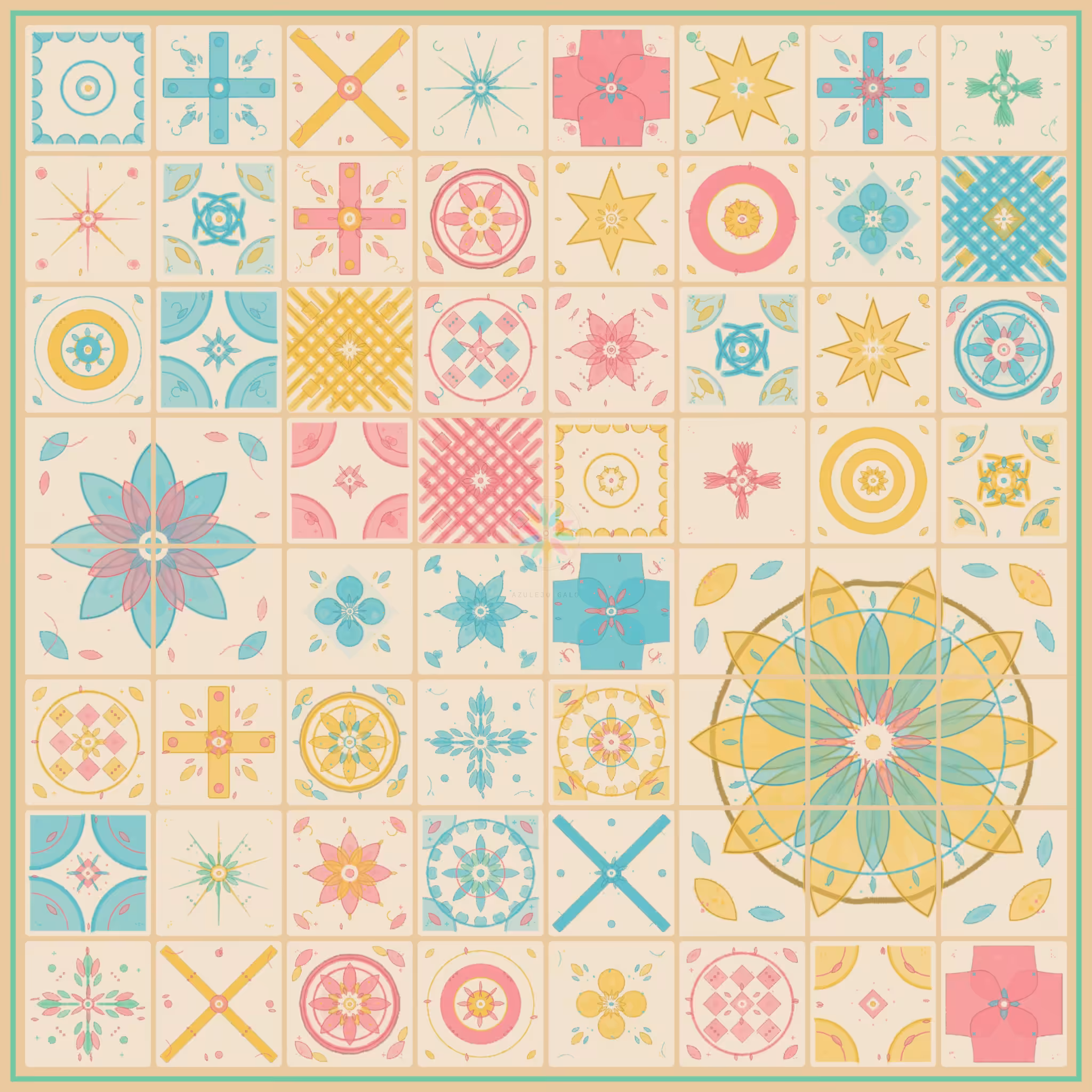 Azulejo Galo by Bryan Brinkman #137