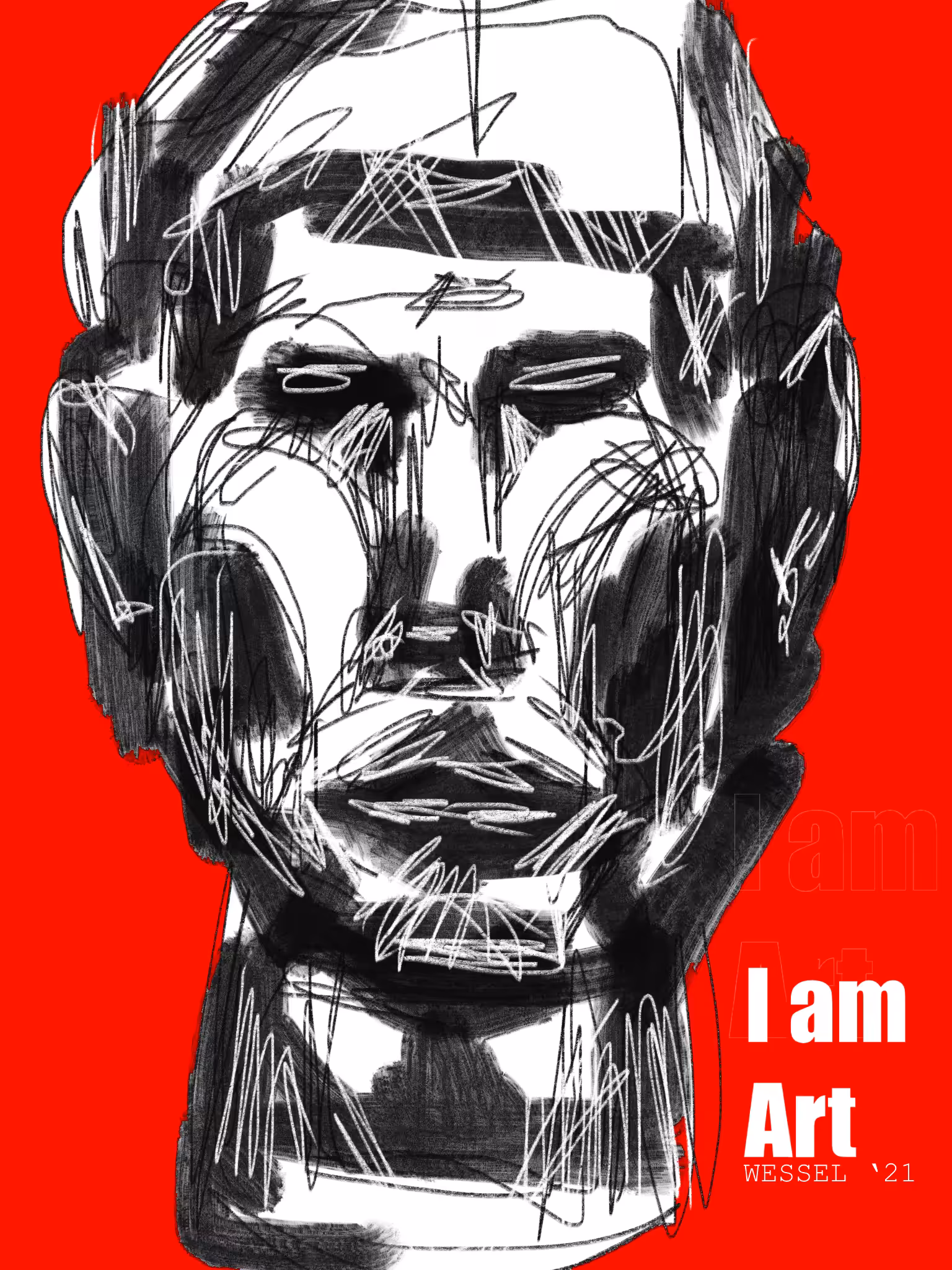 I Am art - breaking the wall