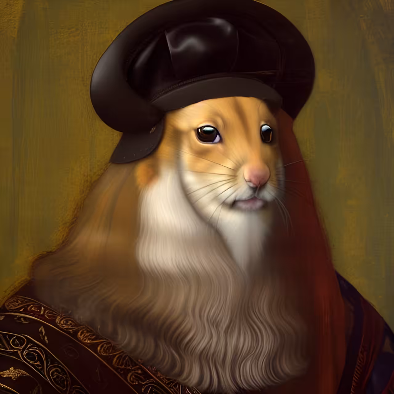 Portrait of Leonardo de Squirrel