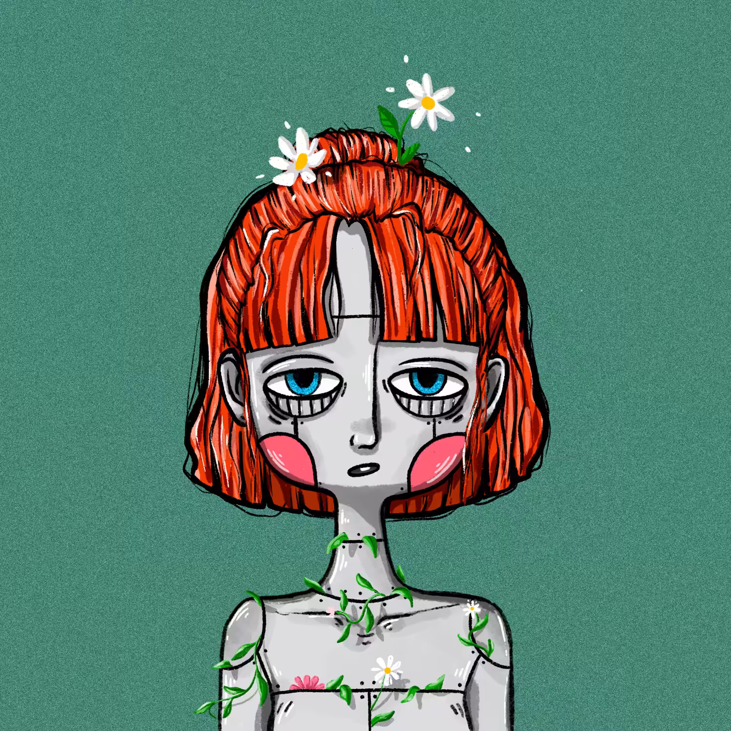 sleepy girl #18 