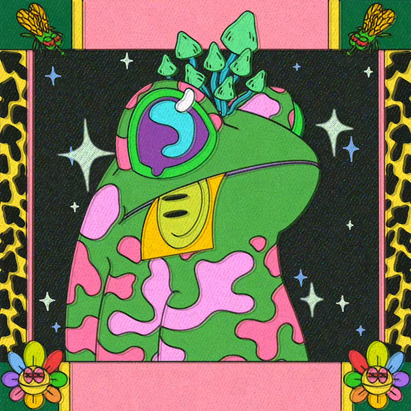 Blue Toad #54