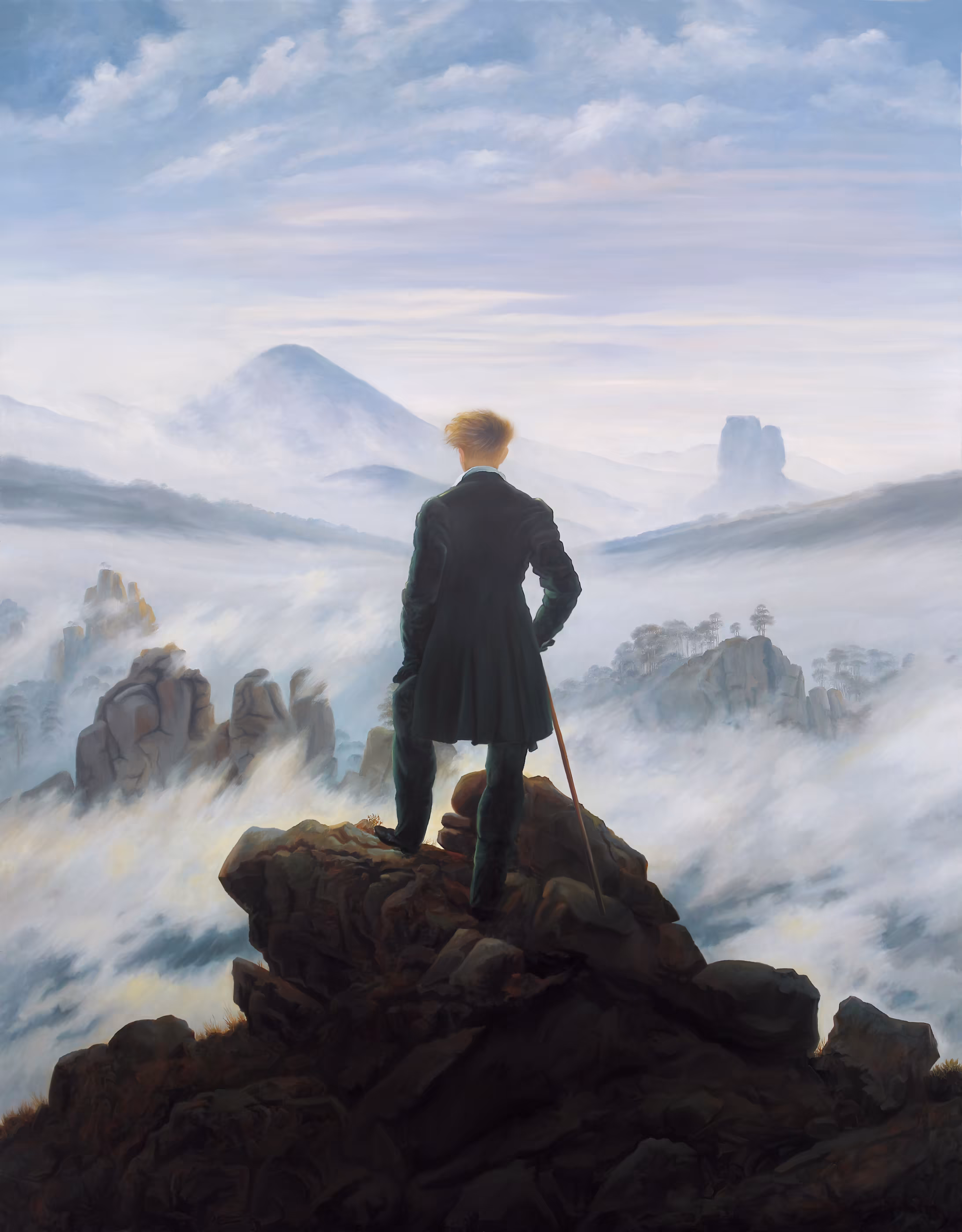 Wanderer Above the Sea of Fog