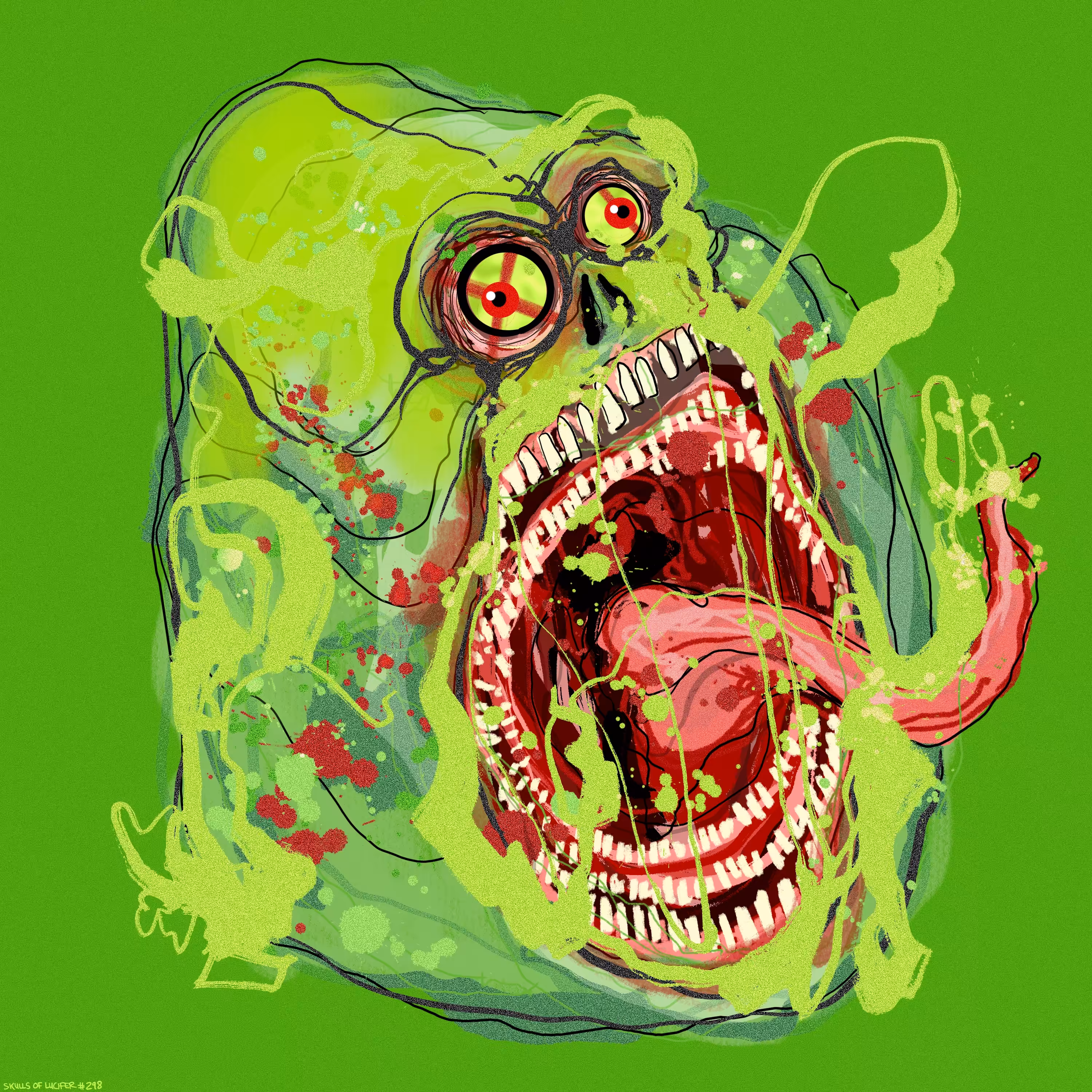 SKULLS OF LUCIFER: Slimer