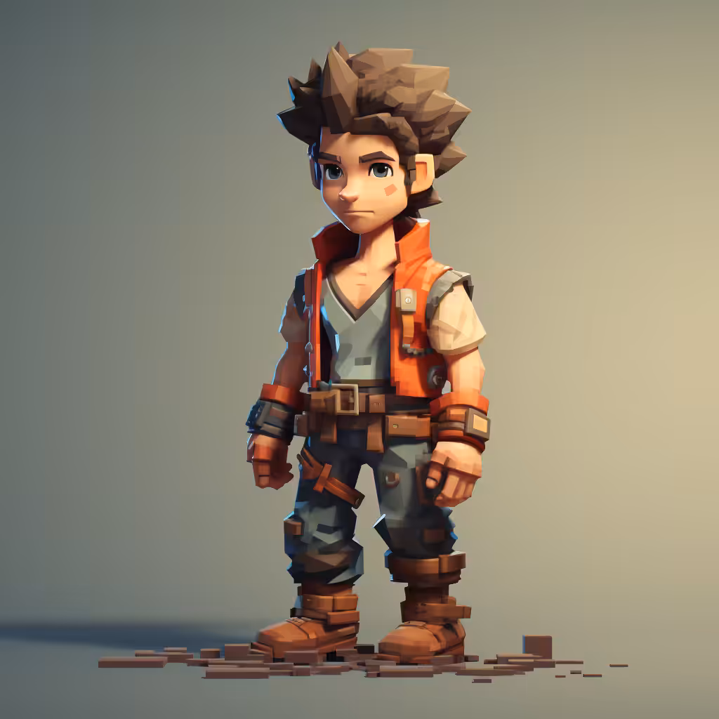 Tez Pixel Figure #115