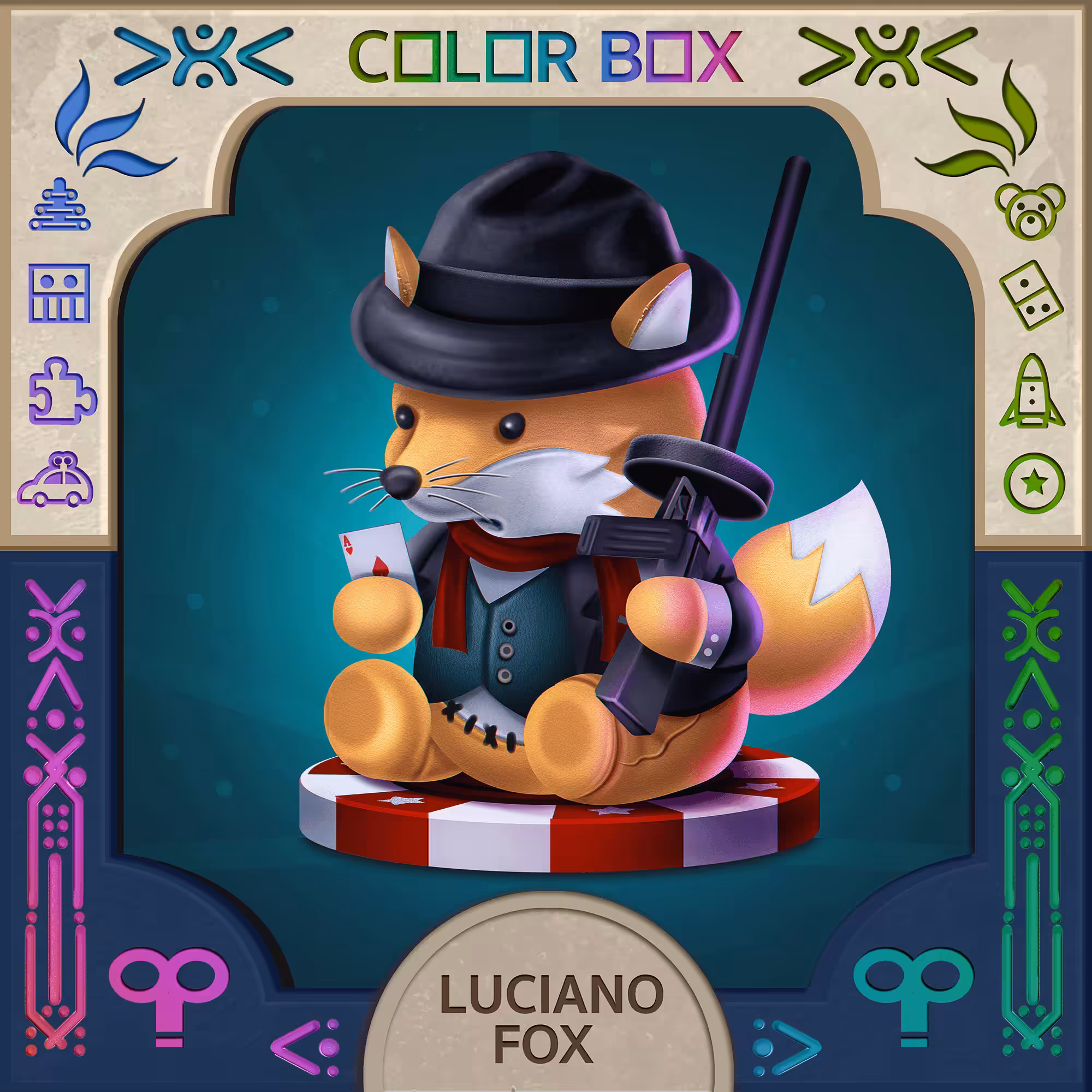 The Color Box: Luciano Fox