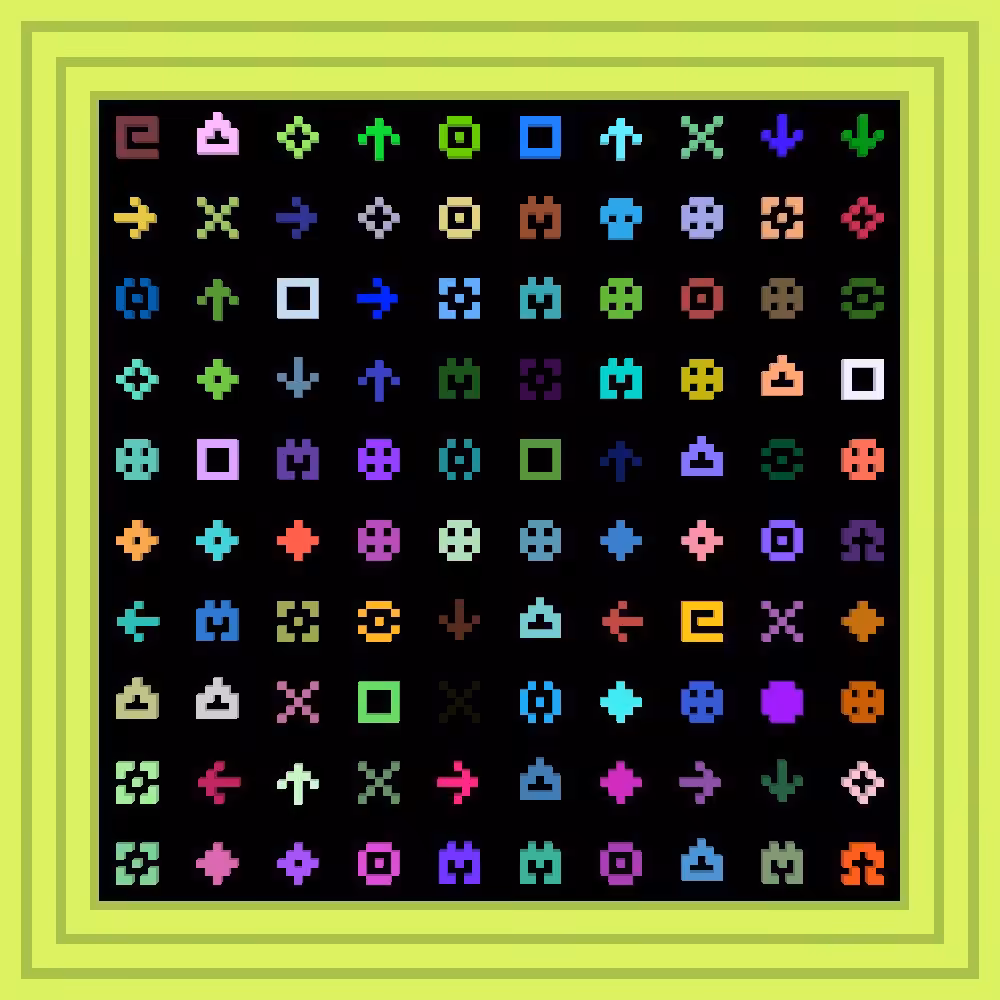 🍗 :: Procedural Symbols #456/1000
