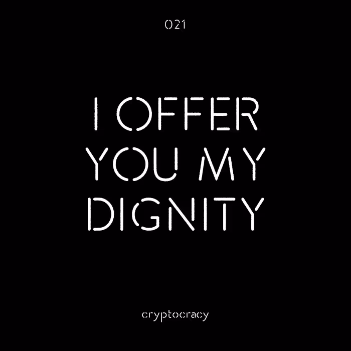 CRYPTOCRACY: #021 CRYPTOCRACY