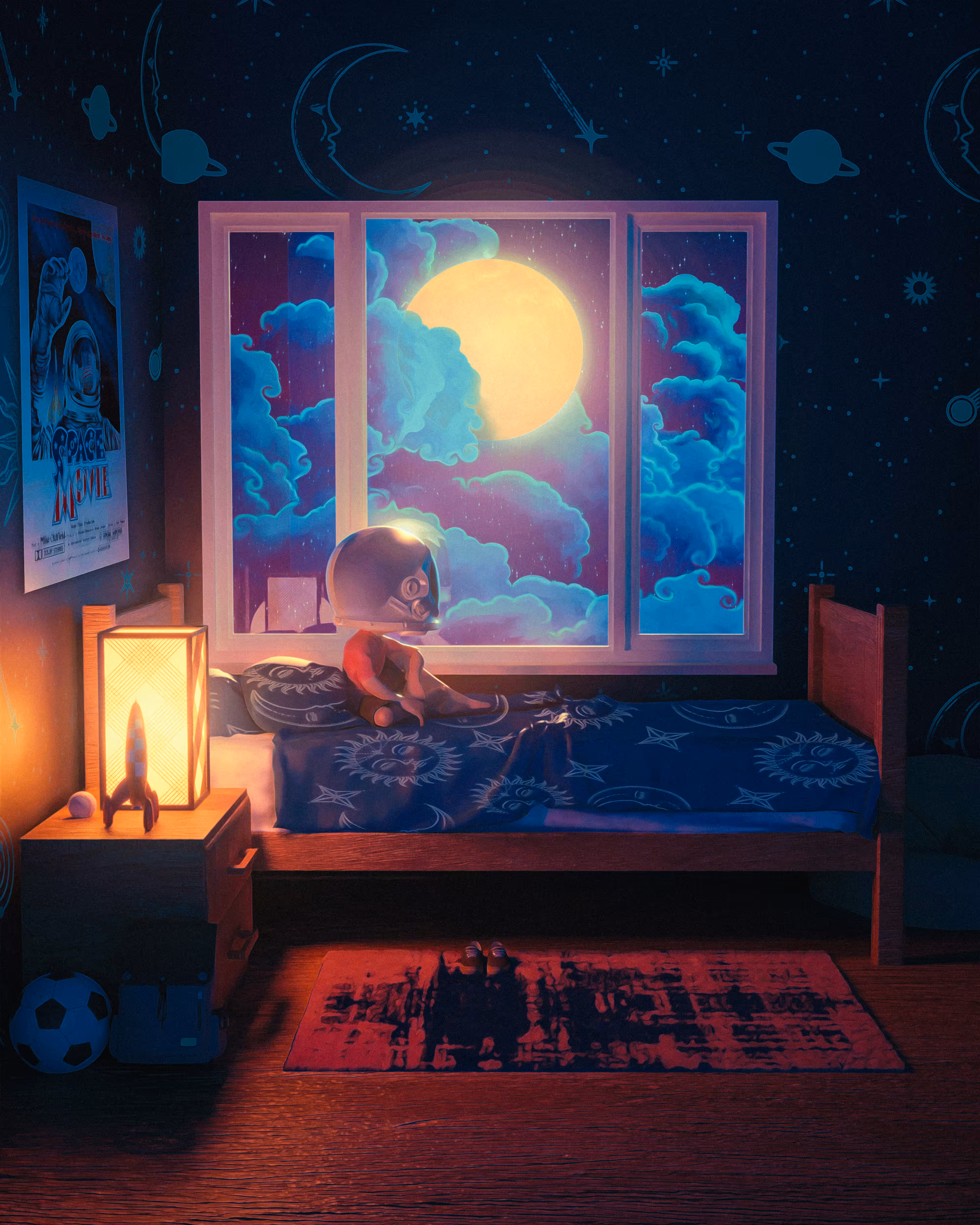 At night we dream
