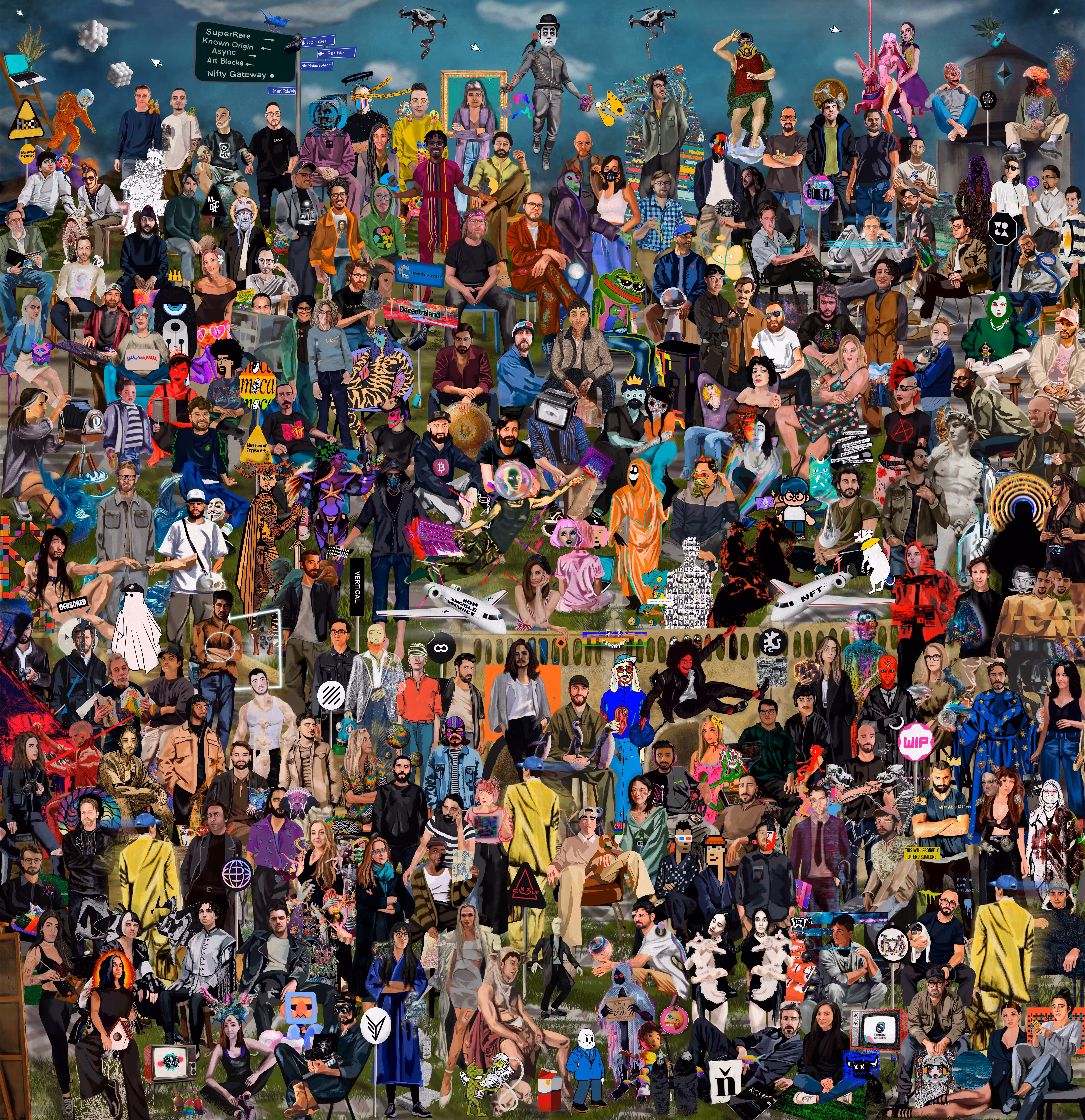 A HISTORY OF CRYPTOART - FIRST AND SECOND WAVE