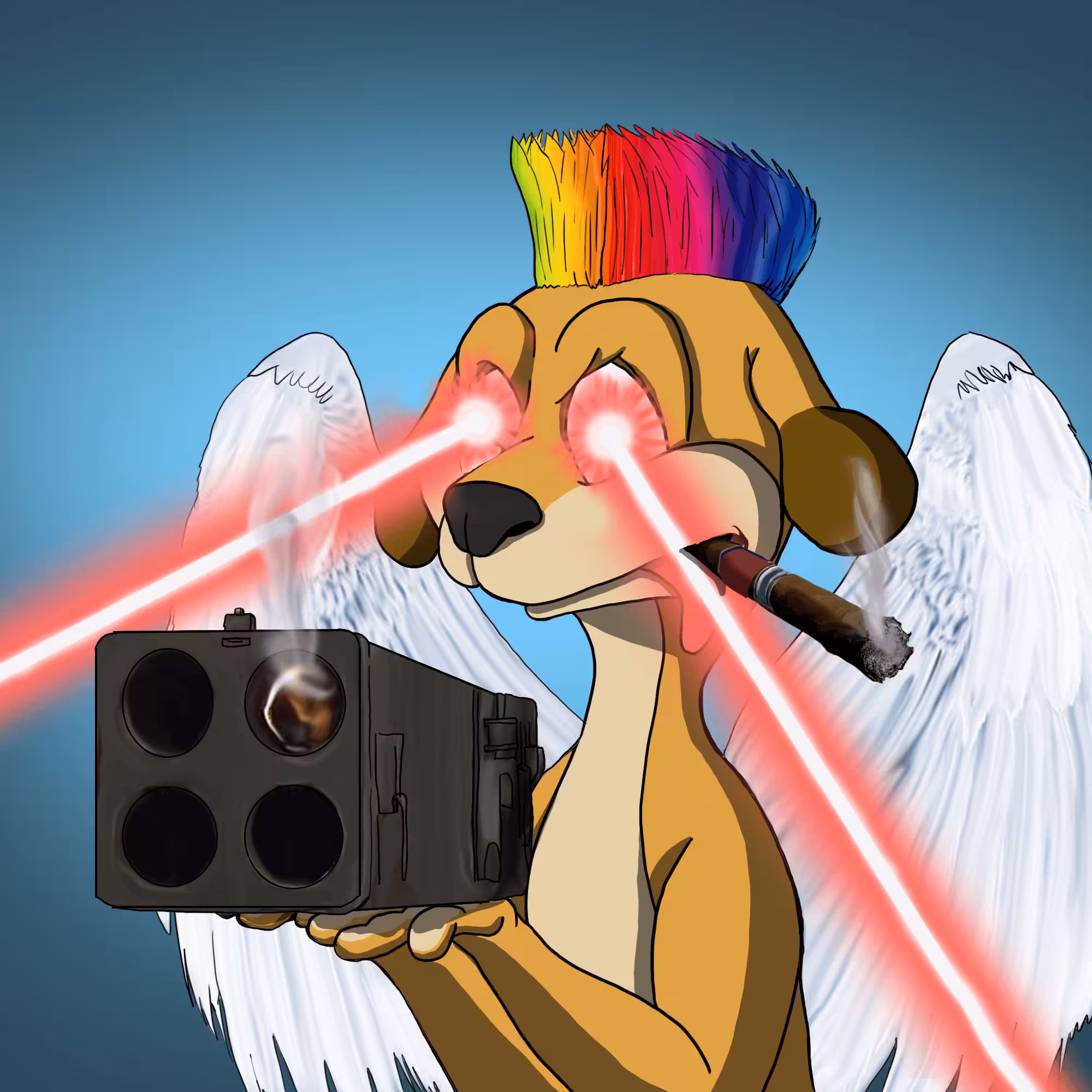 Fool meerkat #02176