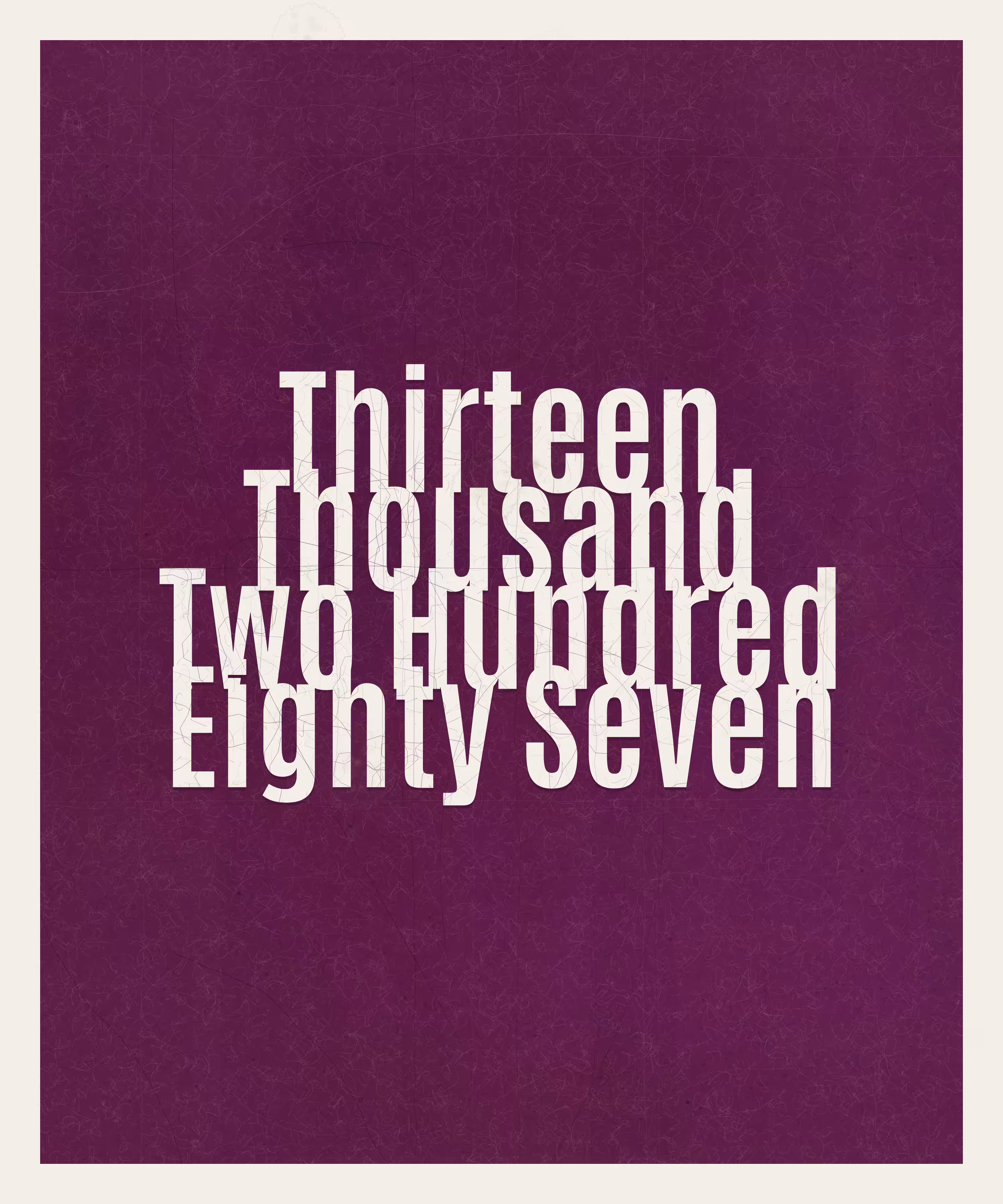 Count #13287