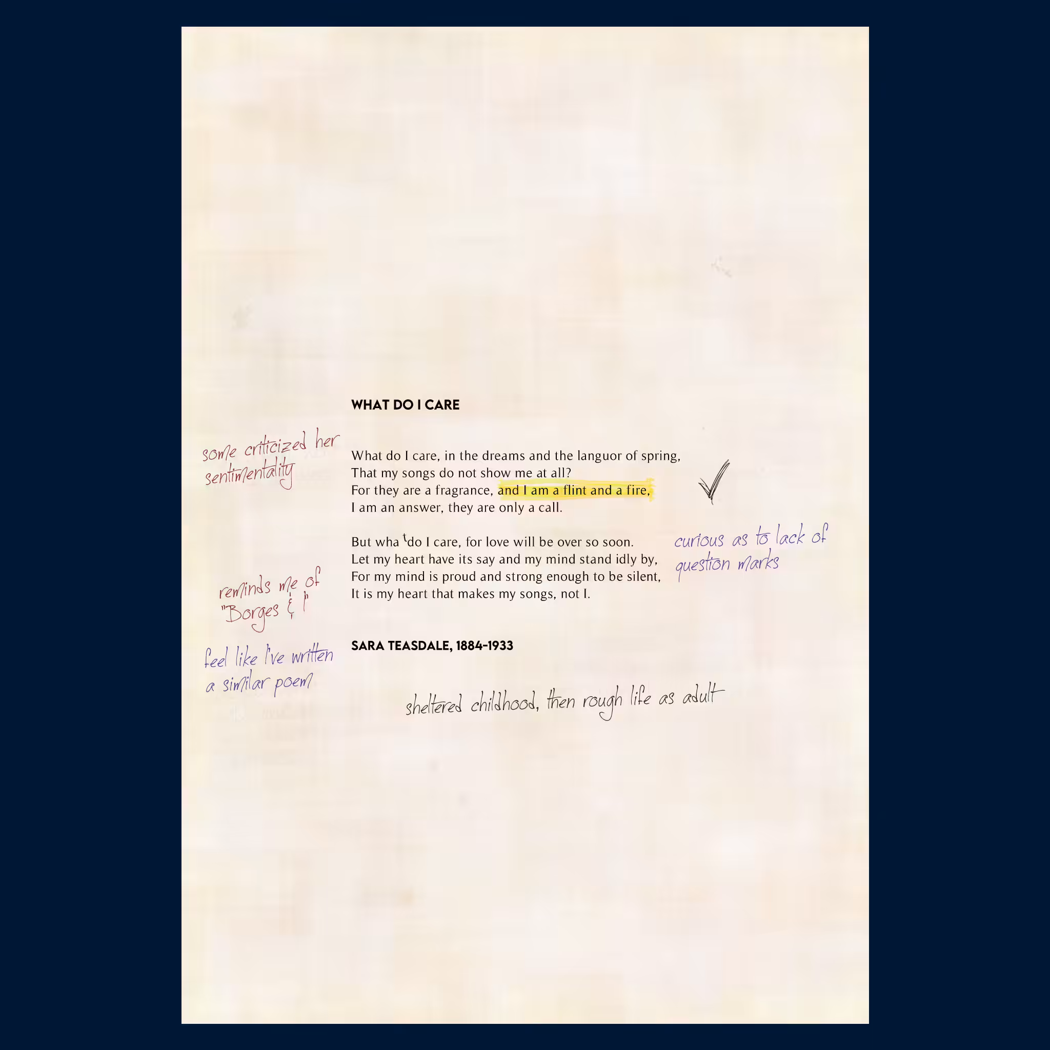 Poems in the Public Domain #34