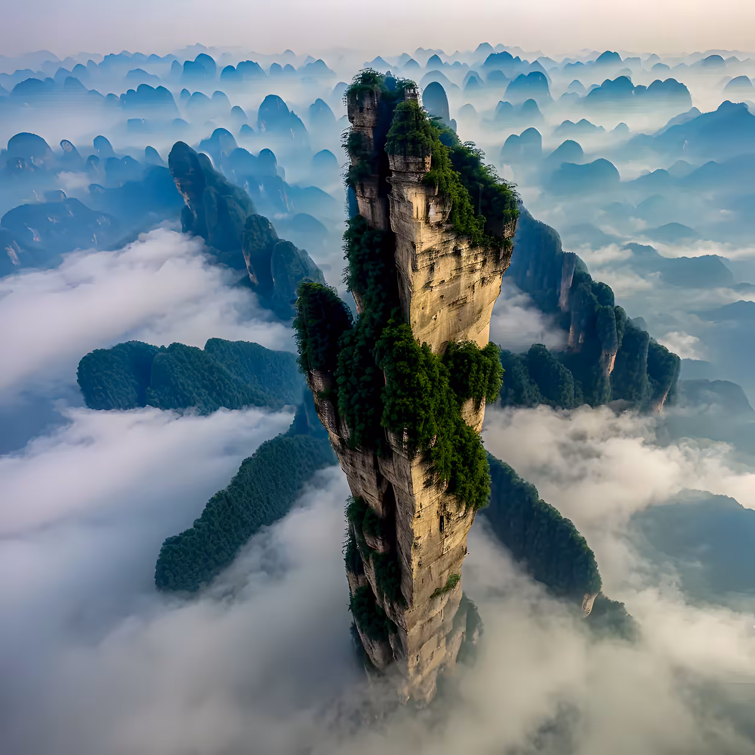 Rodeo posts: Zhangjiajie, China
