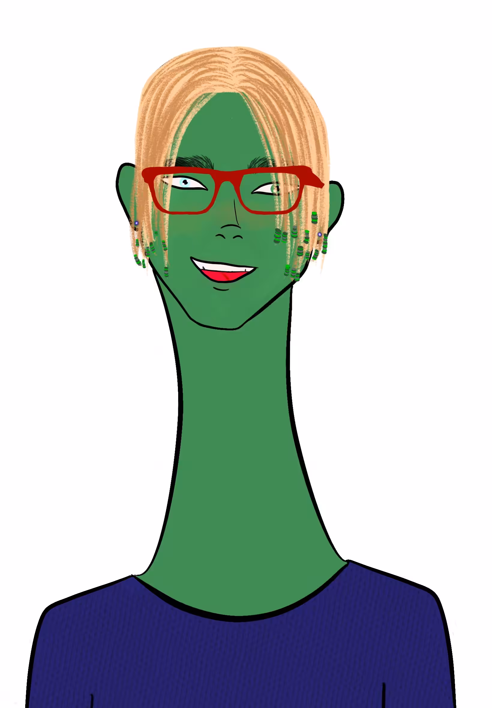 Long Neckie Fellas #2274