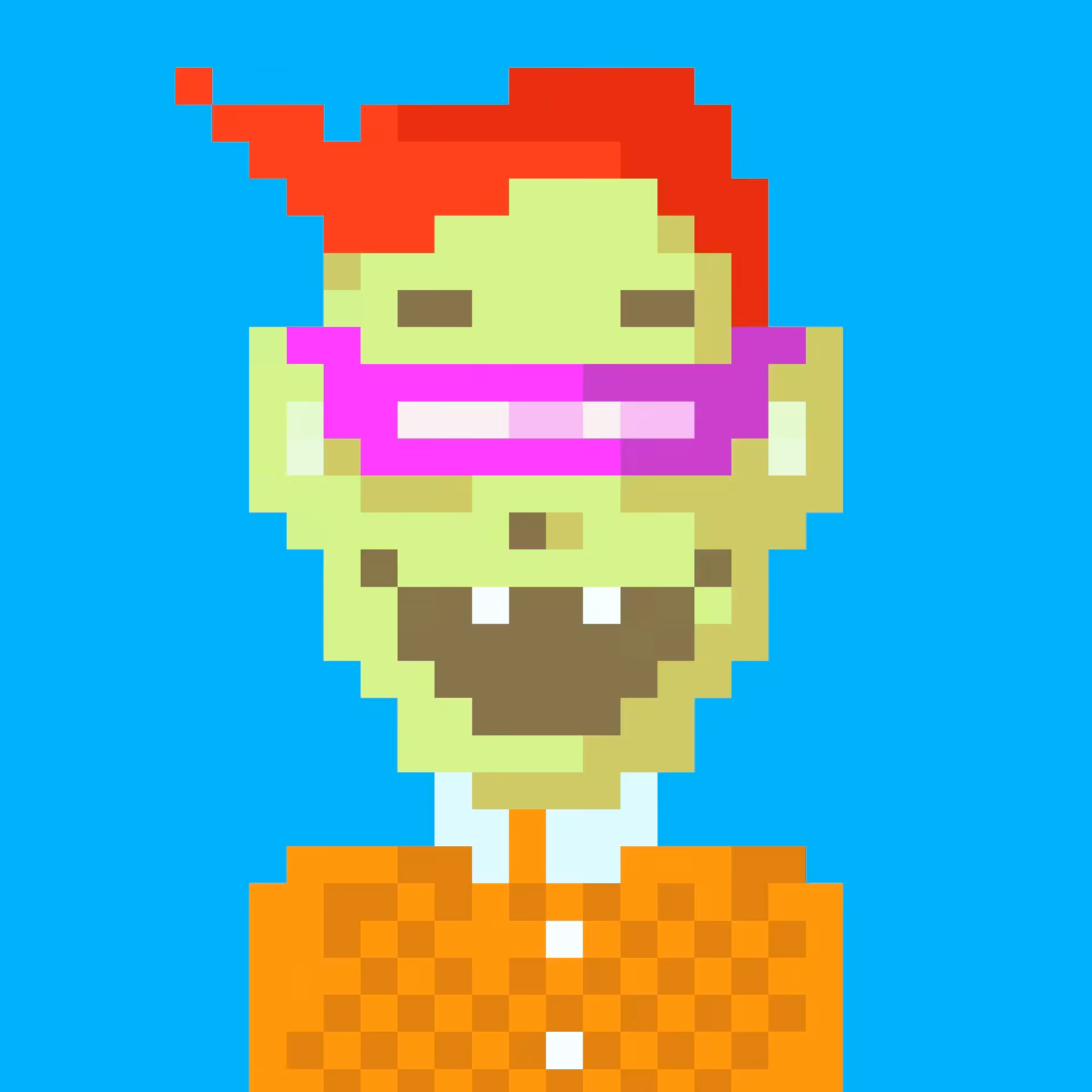 Pixel Head #S001