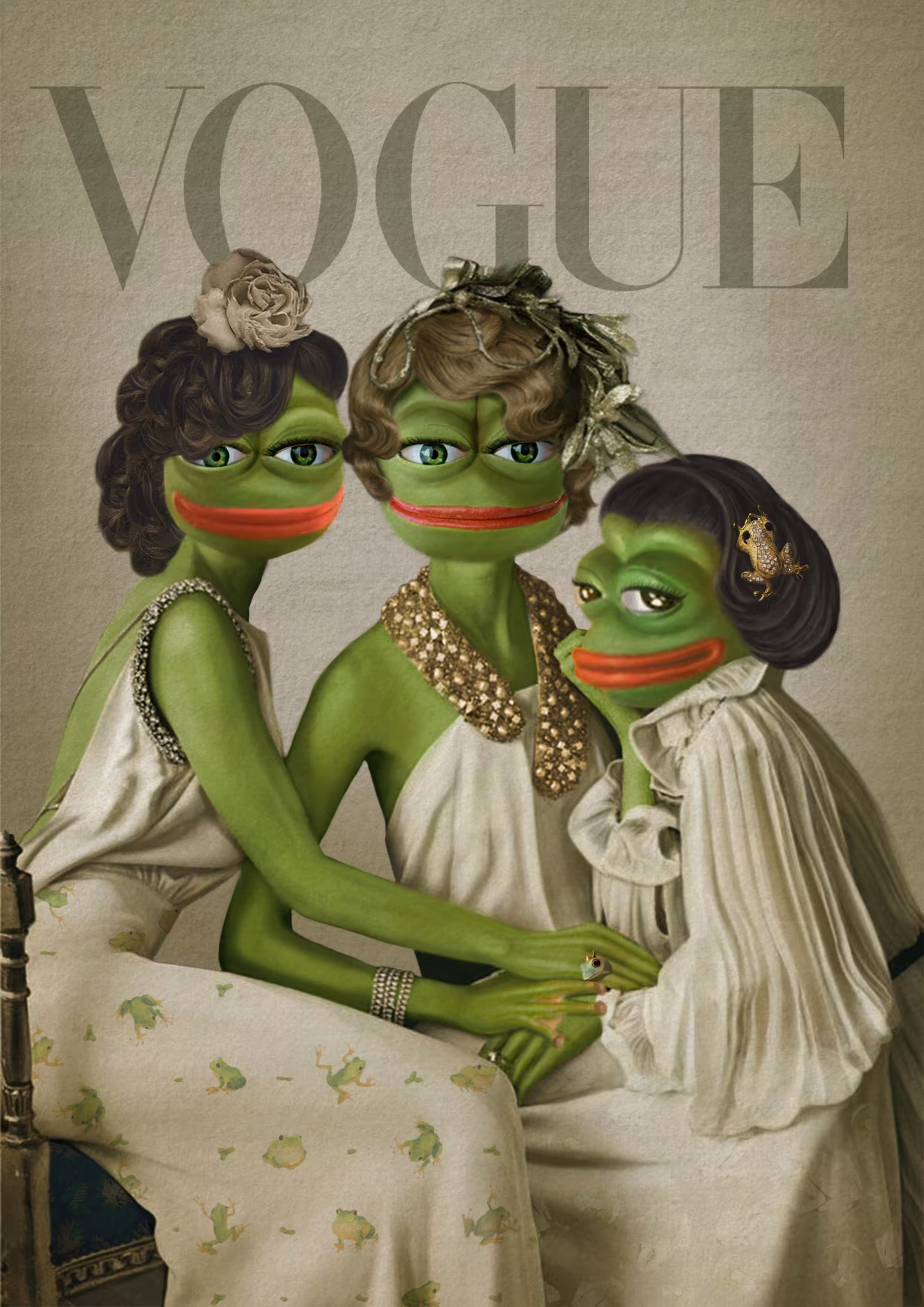 The sisters Pepe on Vogue