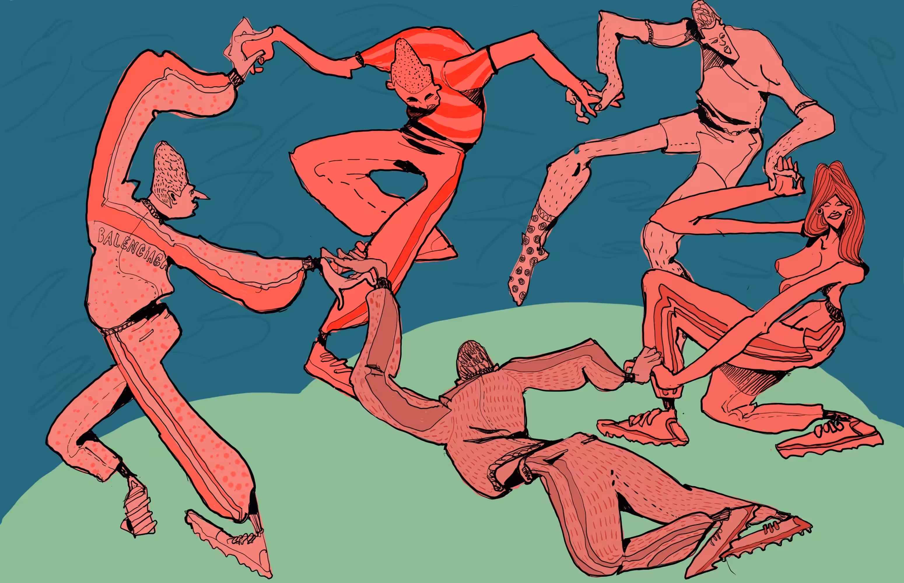 Dance (hommage to Henri Matisse)