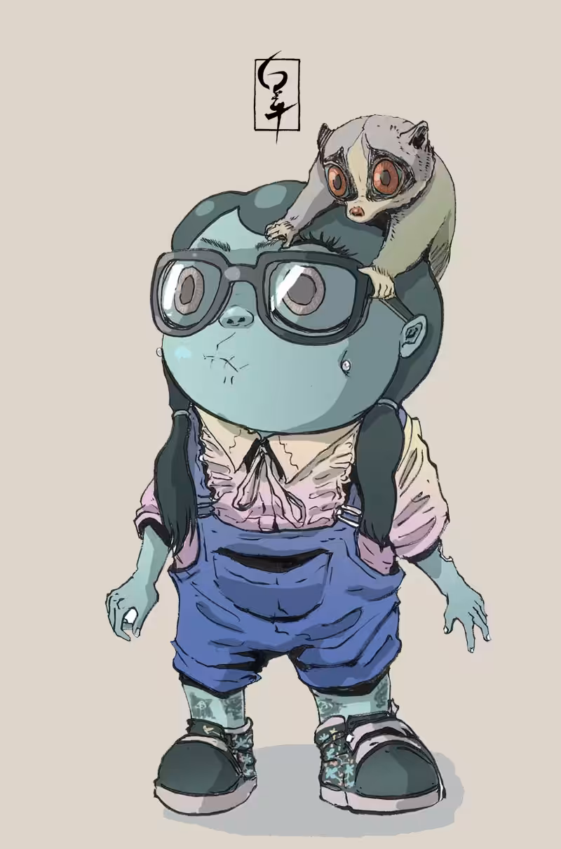 Voodoogirl with Zombieboy vol.1: Zombie minion #1