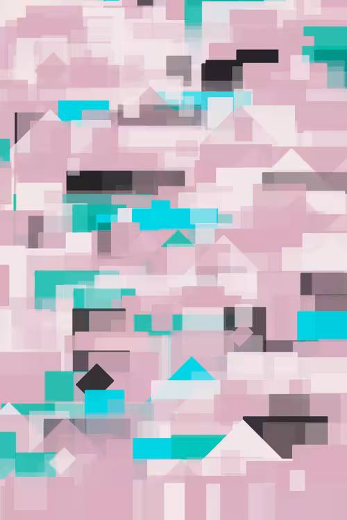 CryptoBauhaus: PinkWhite - №4