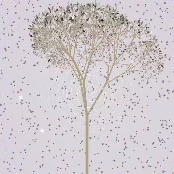 Tree in the Blizzard 雪中樹 #1