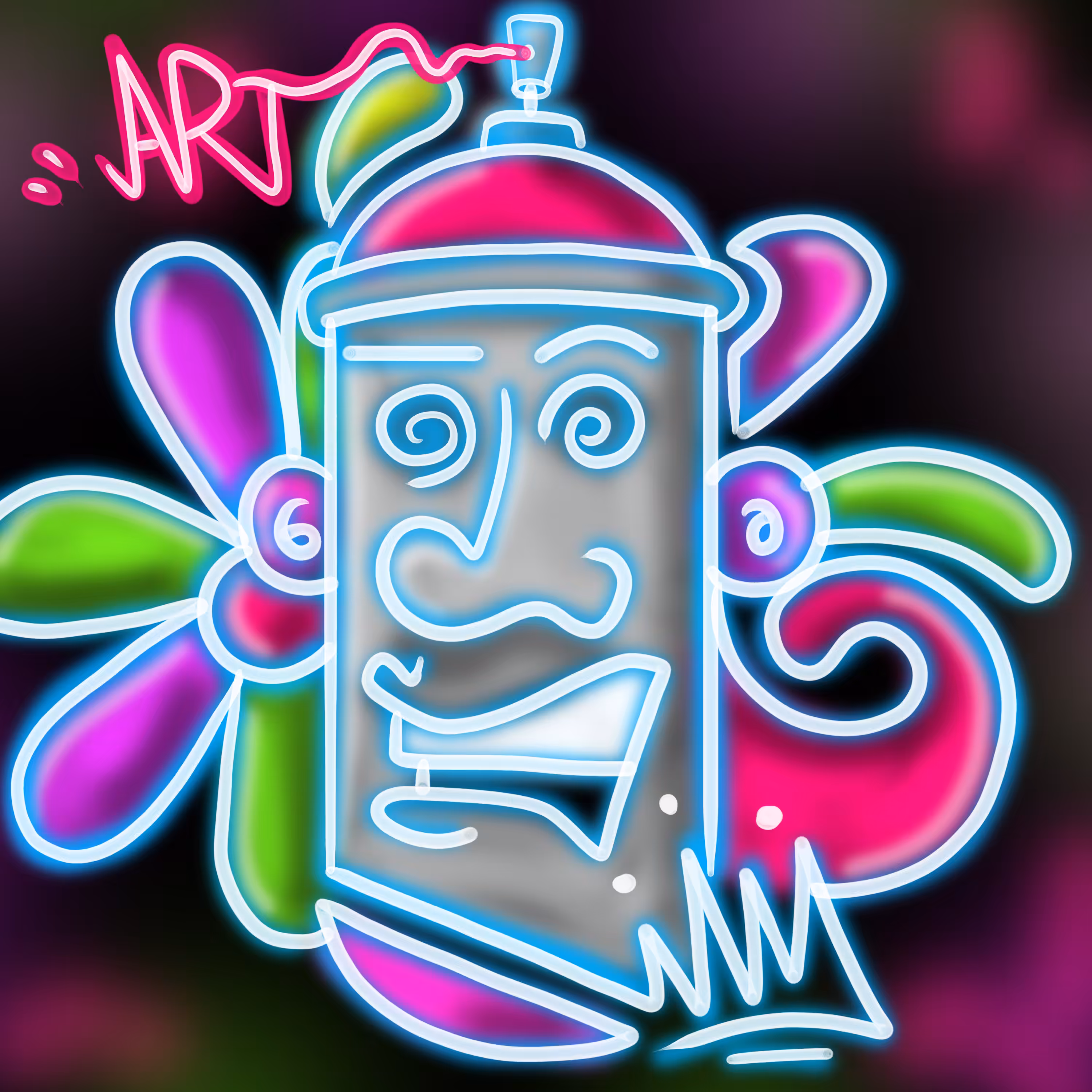 Spray art