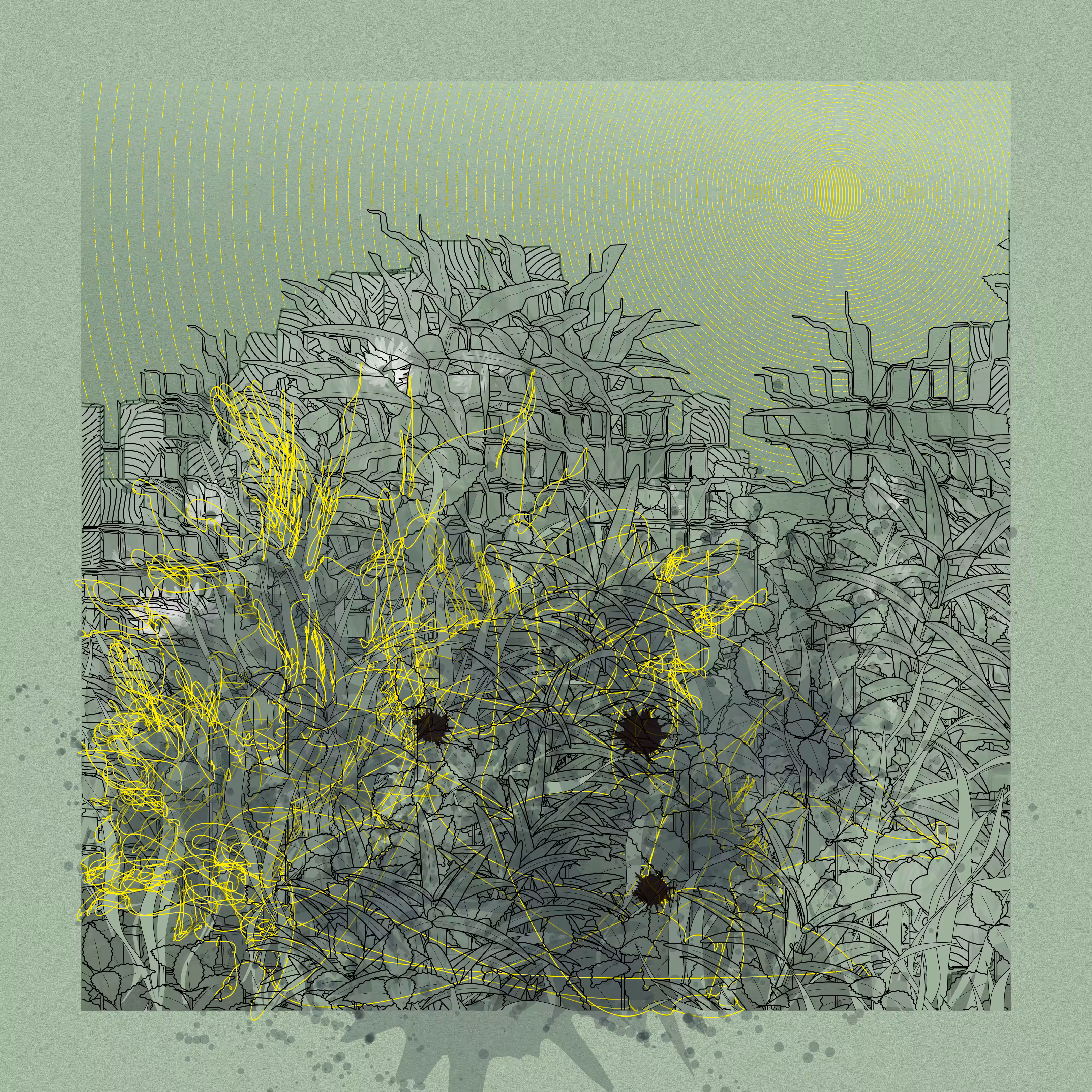 Landscape with Carbon Capture #7061