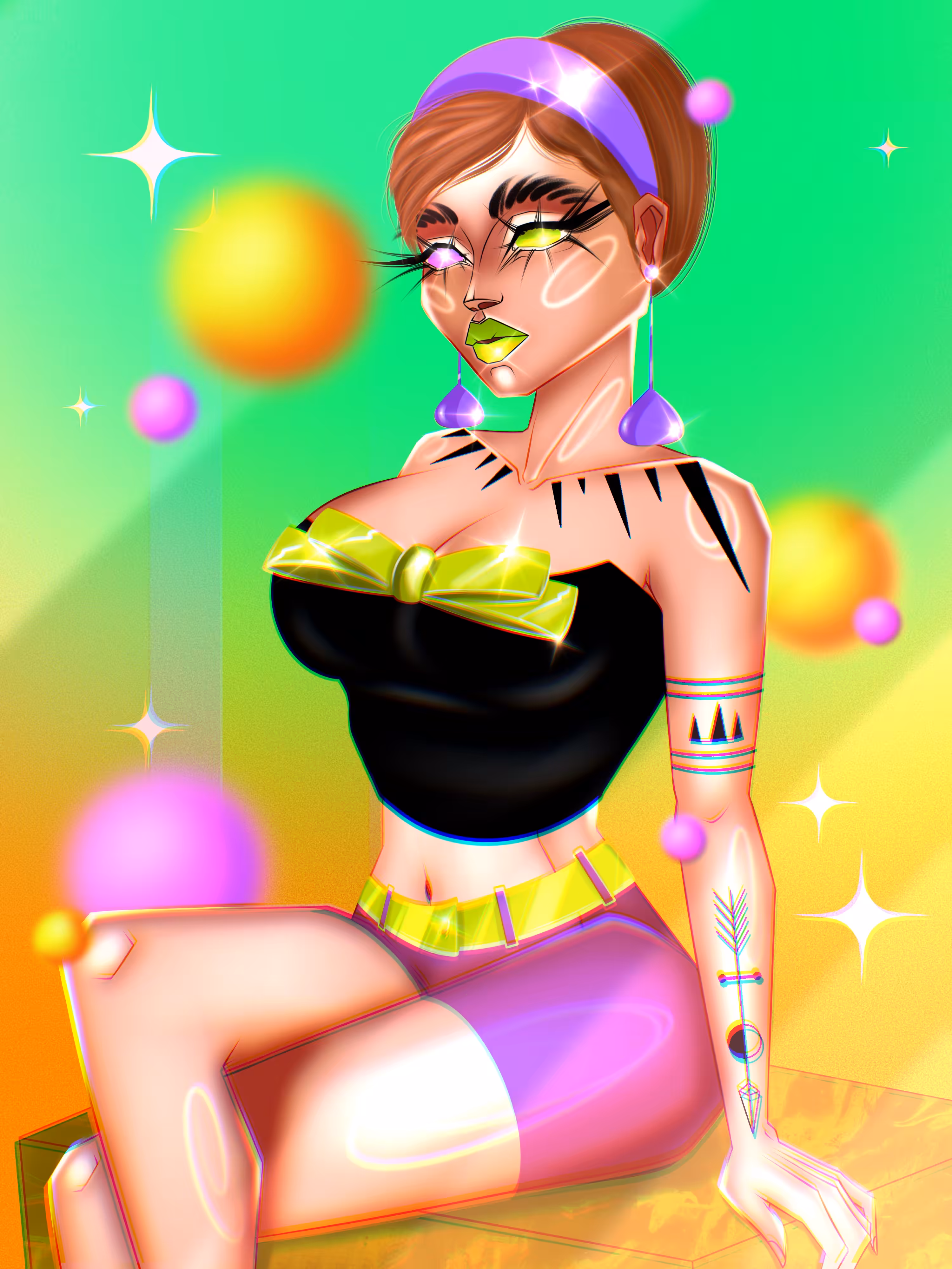 Gradient Girl #9