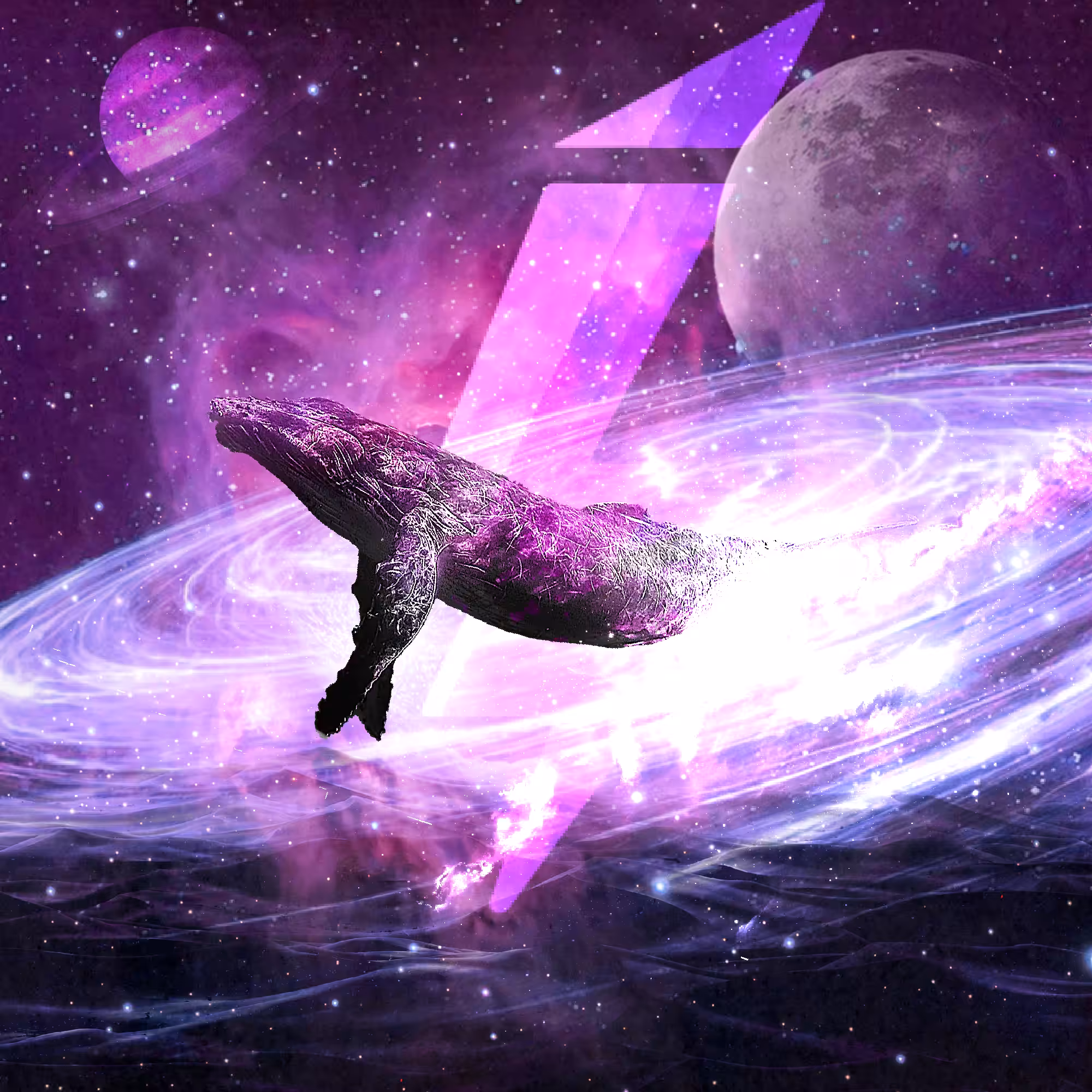 Purple Insta Whale