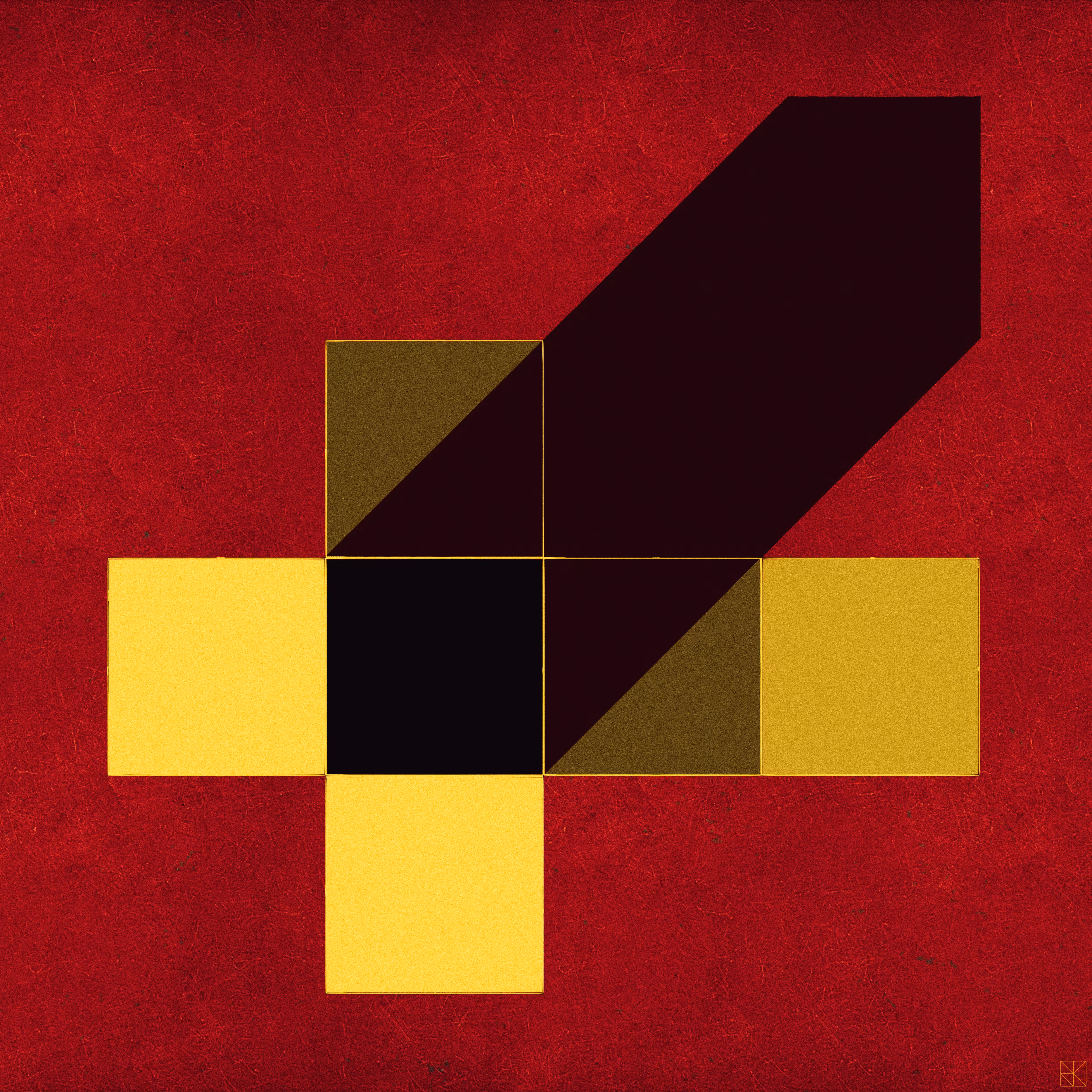 Shadow of a Yellow Box