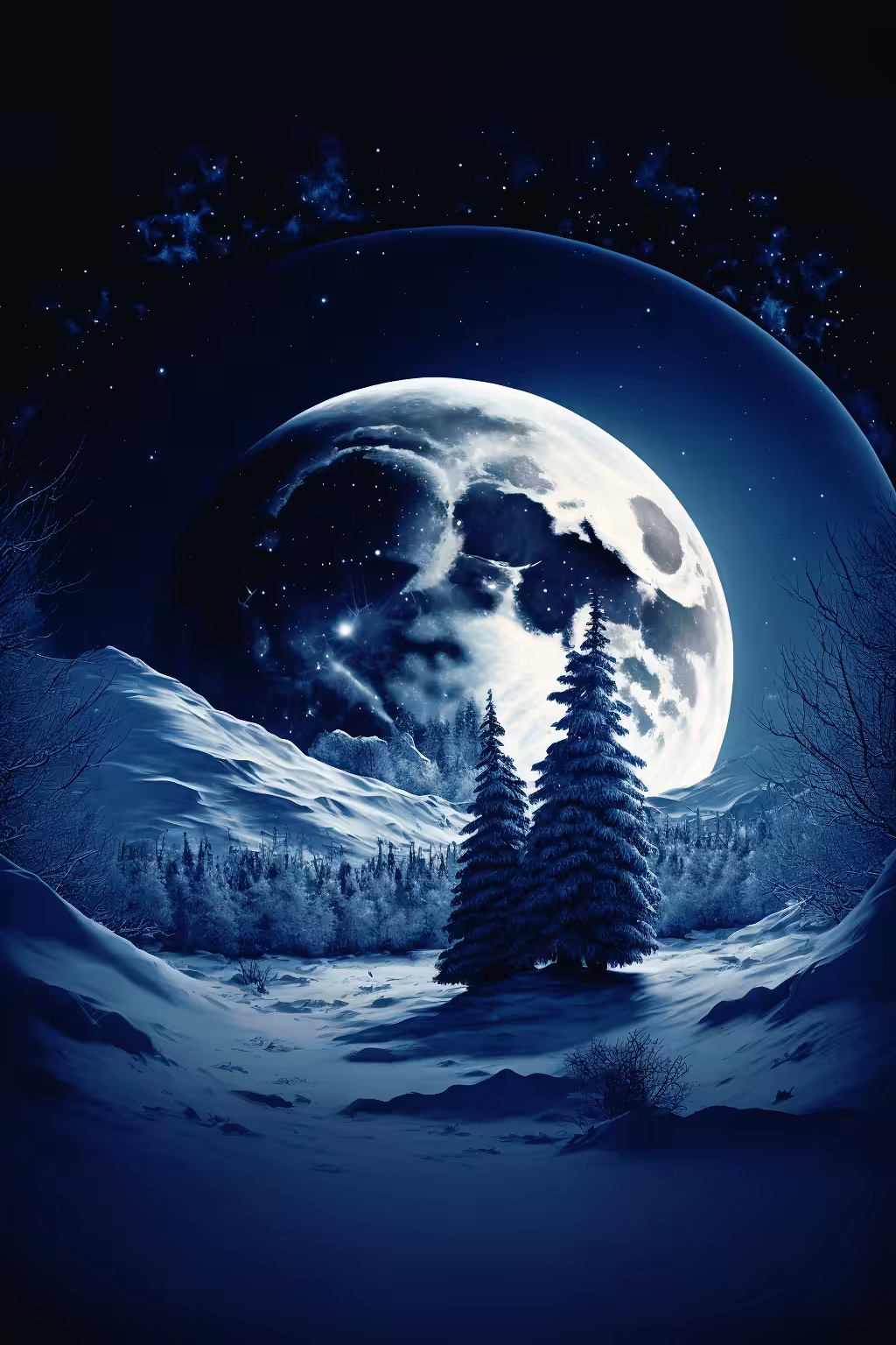 The Winter Full Moon