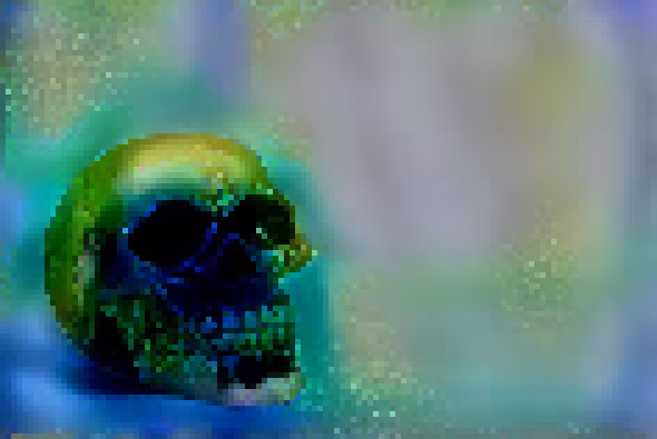 pixle skull 06