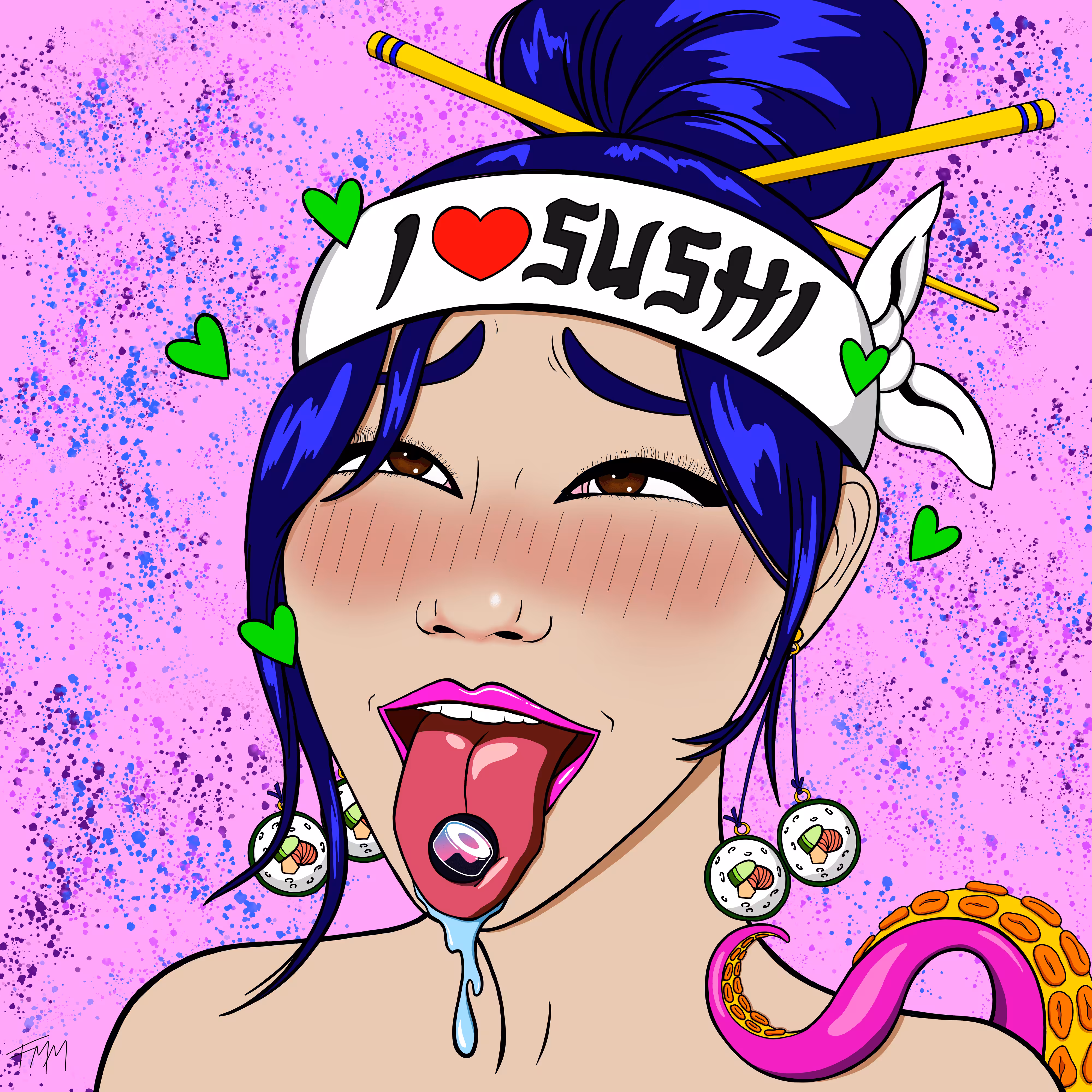 Crypt0 Sluts: Sushi Swap Slut