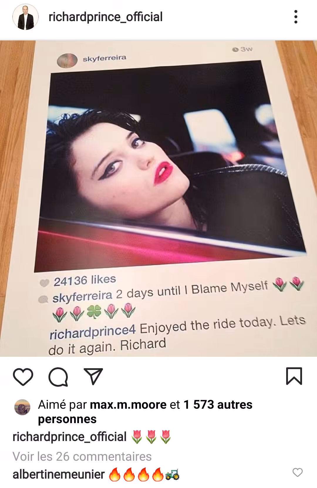 Richard, Enjoy The Ride Today