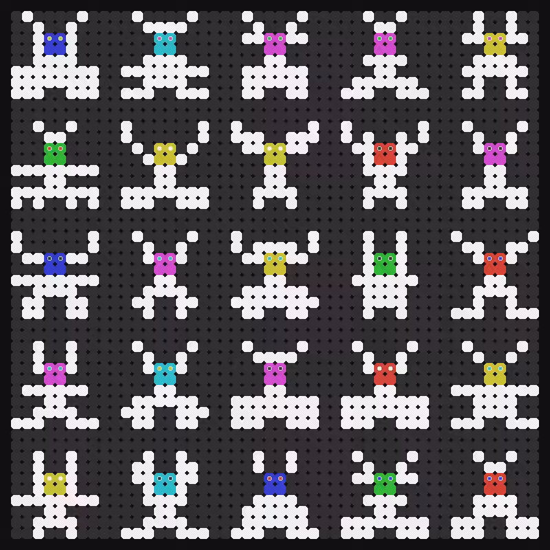 8x8 Pixel Creatures #137