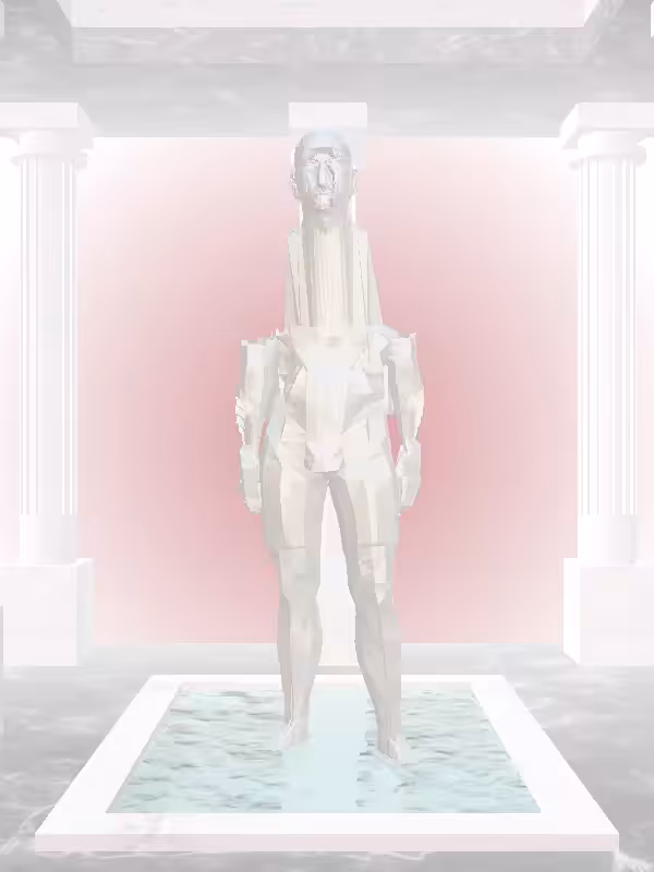 HeavenComputer: The Fragmented Phone Calling Silver Haze Man #2953