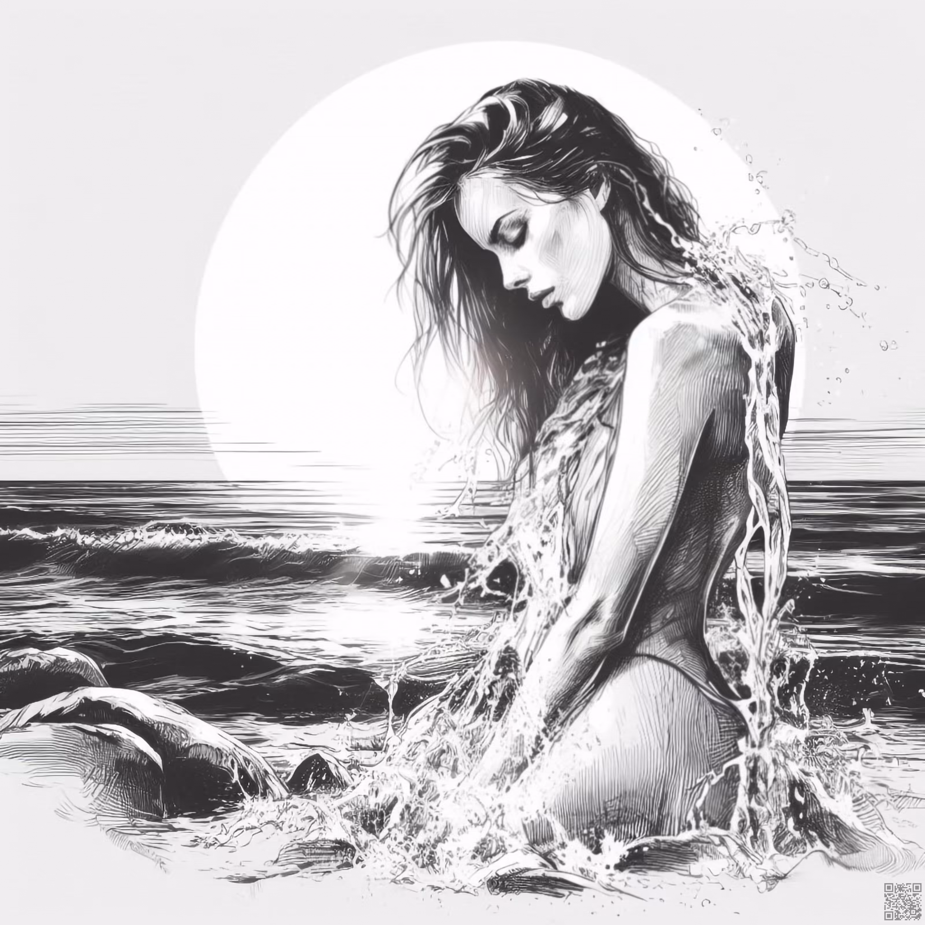 Szabo_Sandor_Zoltan_Art: A beautifully drawn sea moment