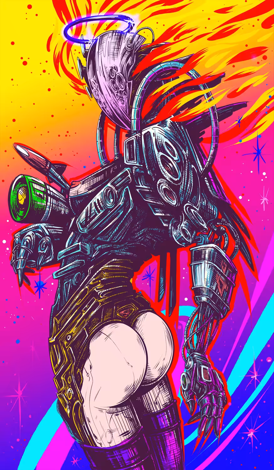 Cyber-Huntress #1