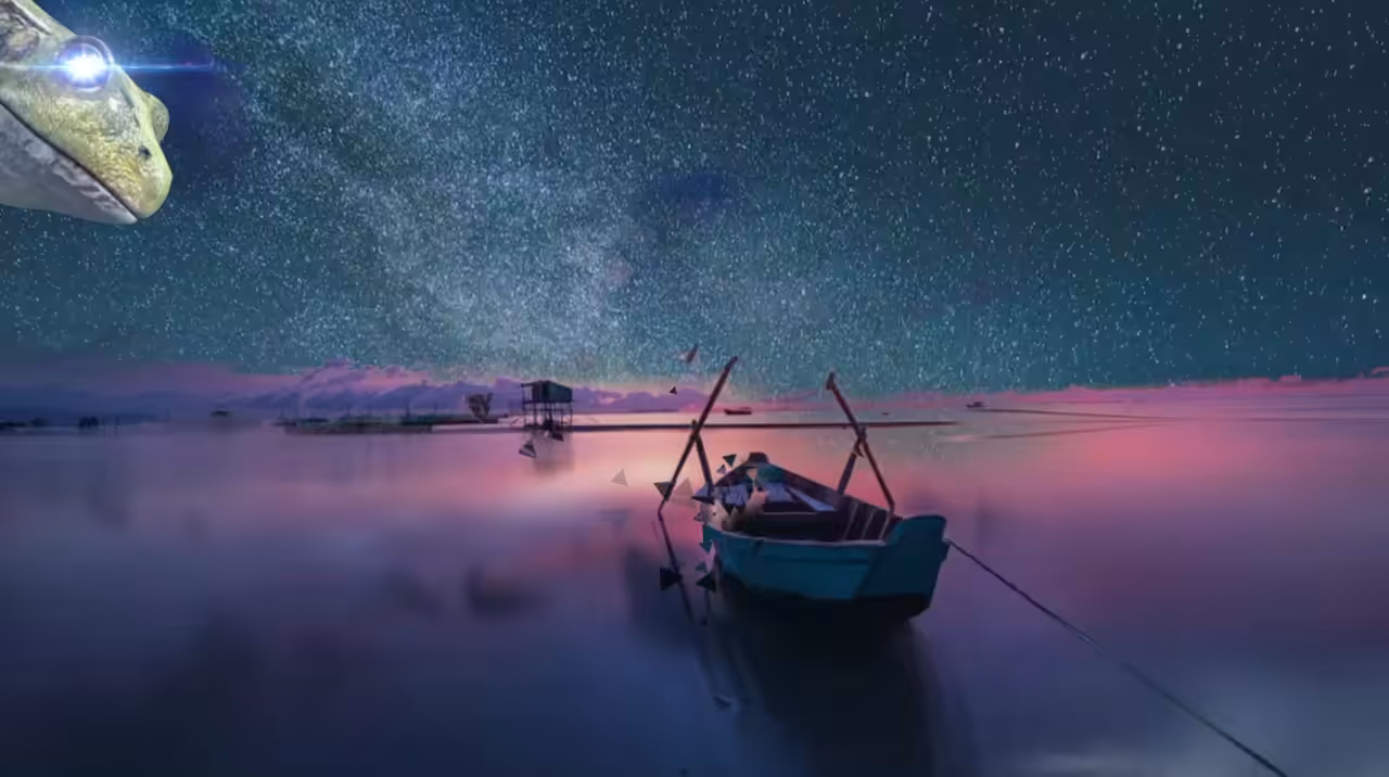 Froggy absorption; galactic dreams. 
