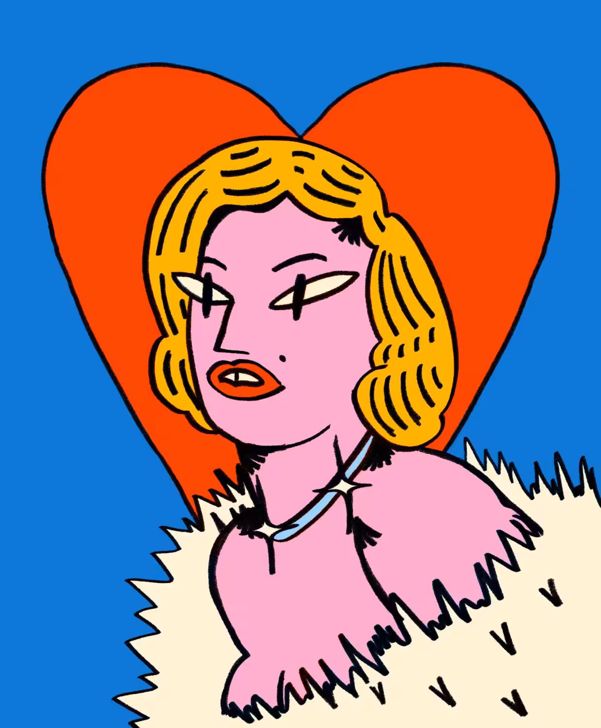 The Blonde Bombshell