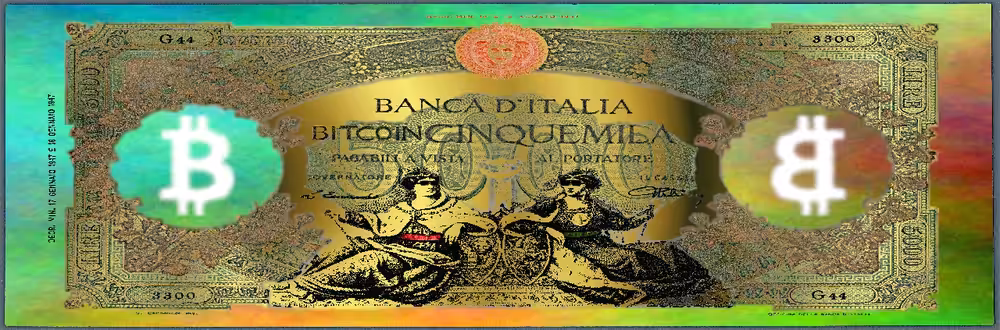 5000 BITCOIN BILL