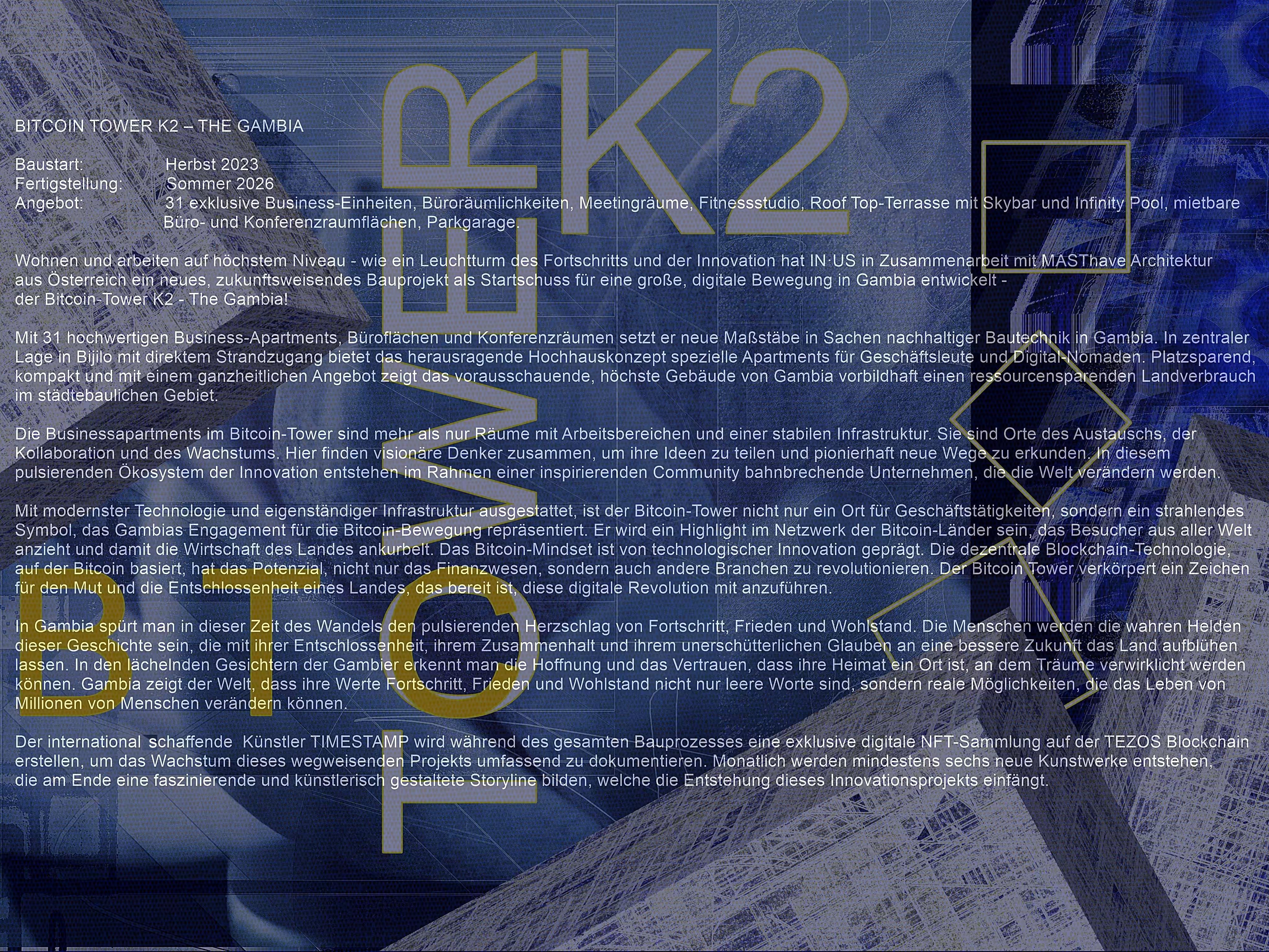 BITCOIN TOWER K2  -  THE GAMBIA
