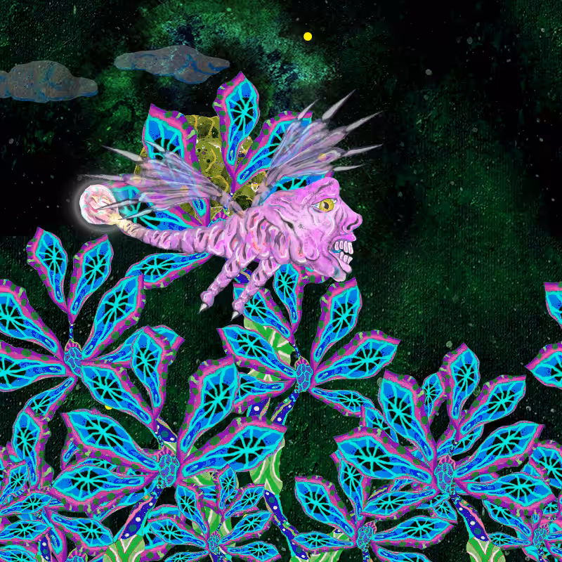 Fireflies and Flower Gardens #112
