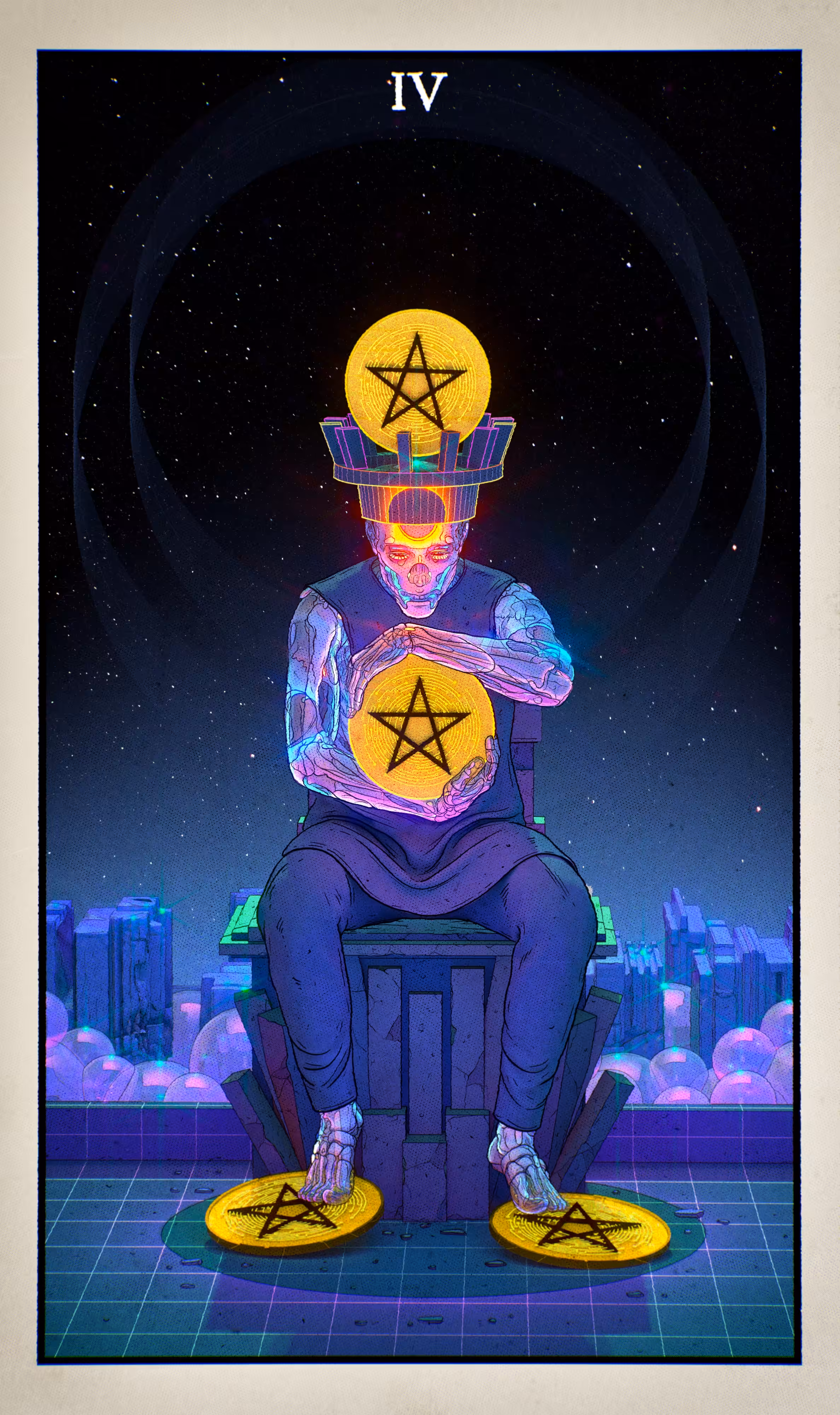 4 of Pentacles — Master