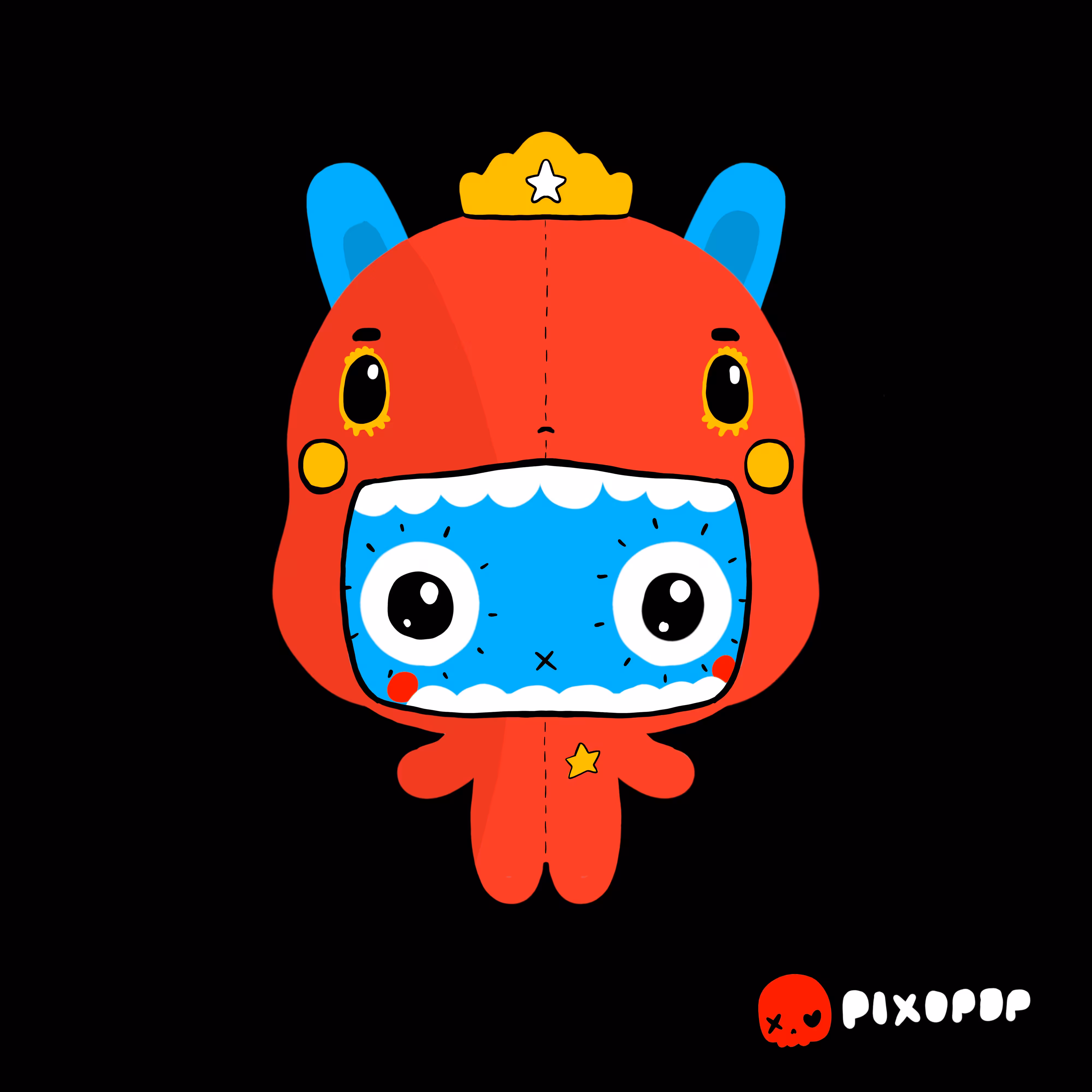 PIXOPOP CUTIES: Stitch Bunny #24
