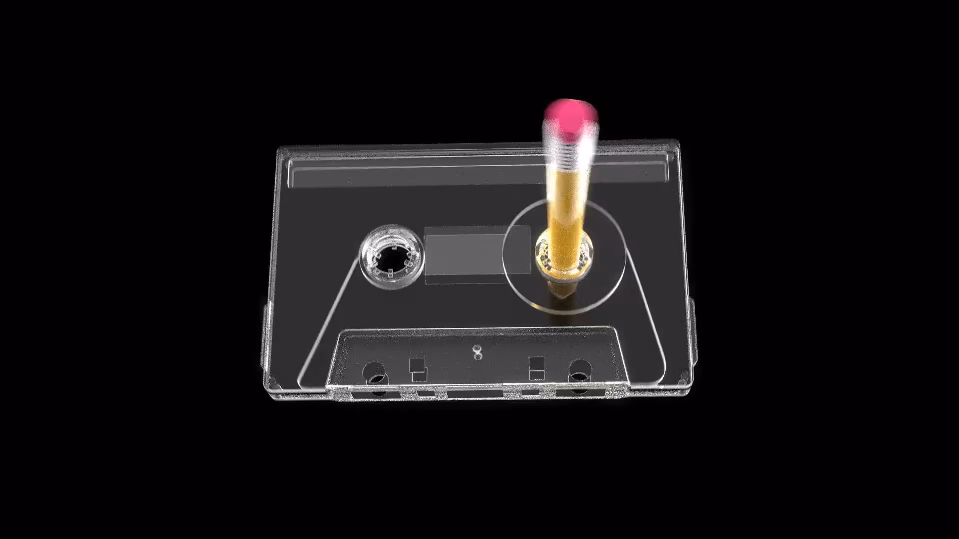 EMPTY TAPE AUDIO CASSETTE