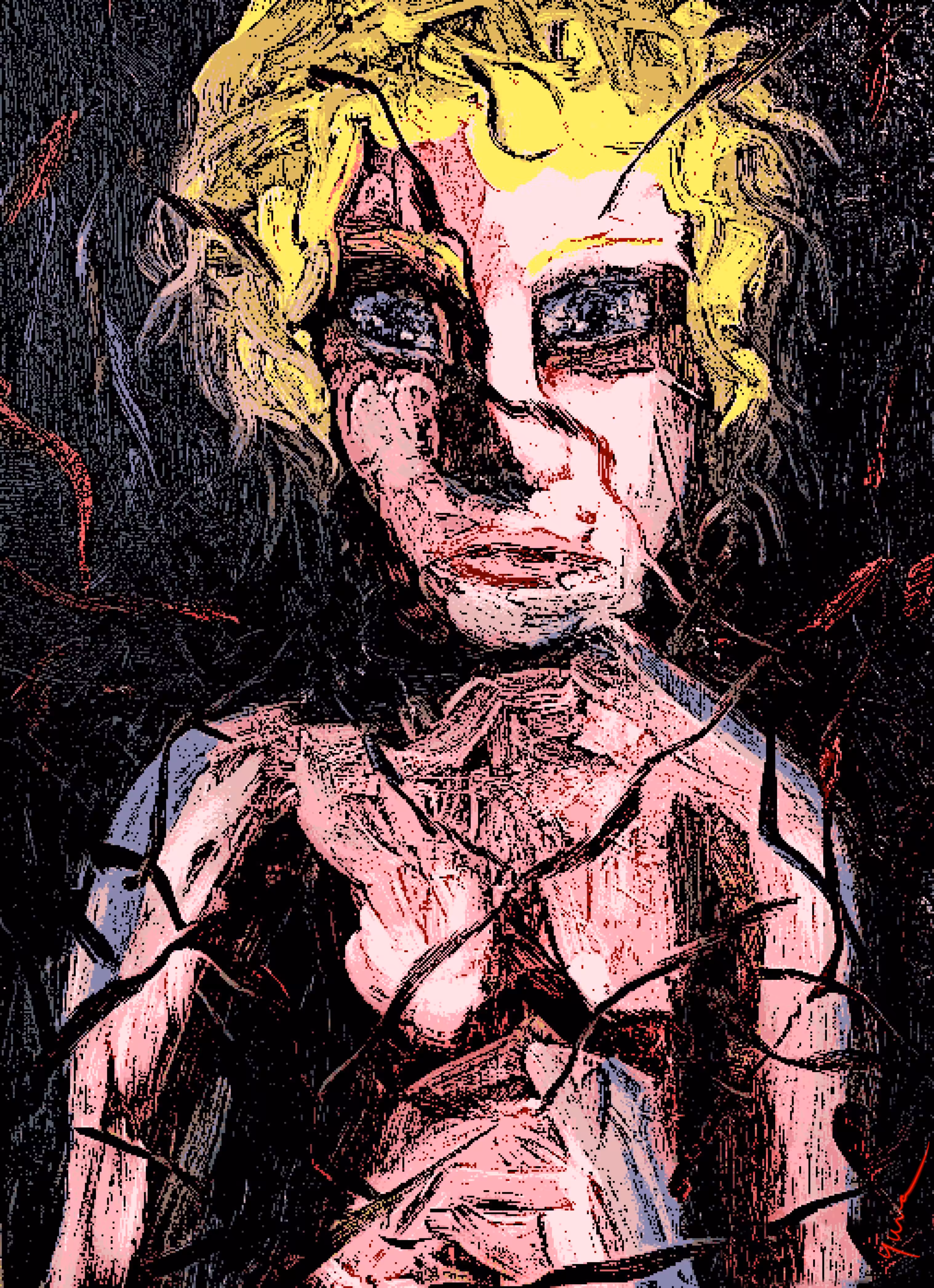 Ugly Painting Pixelated