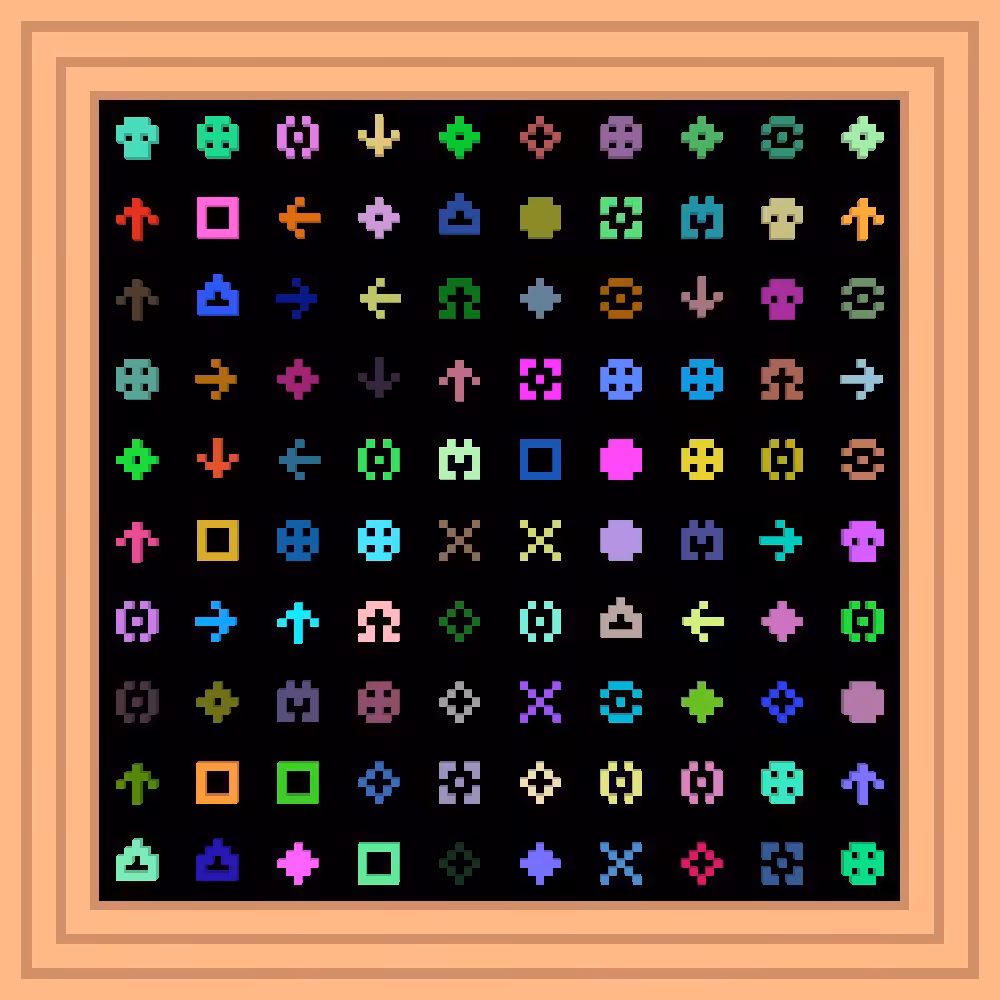 BE EXCELLENT TO EACH OTHEr!                                :: Procedural Symbols #37/1000